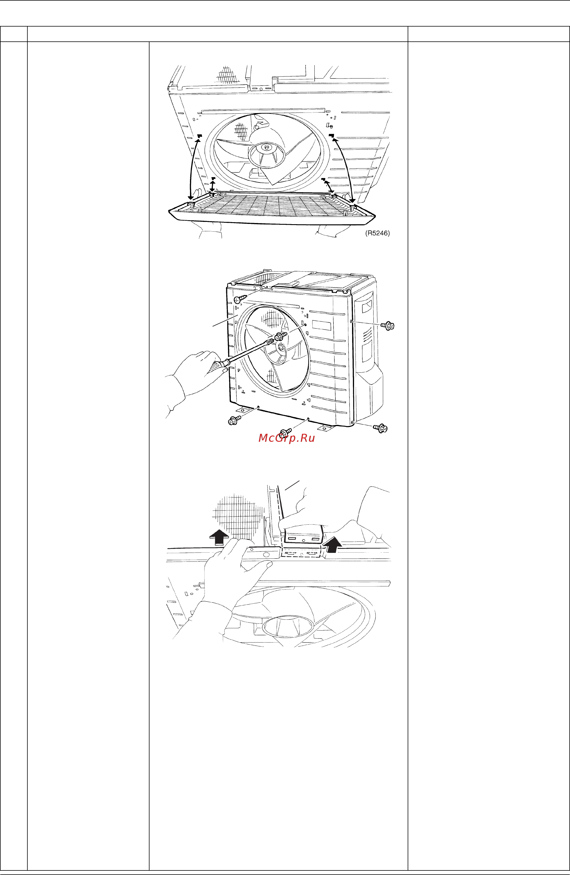 Daikin FTXS42G2V1B [276/319] The discharge grille has 4 hooks