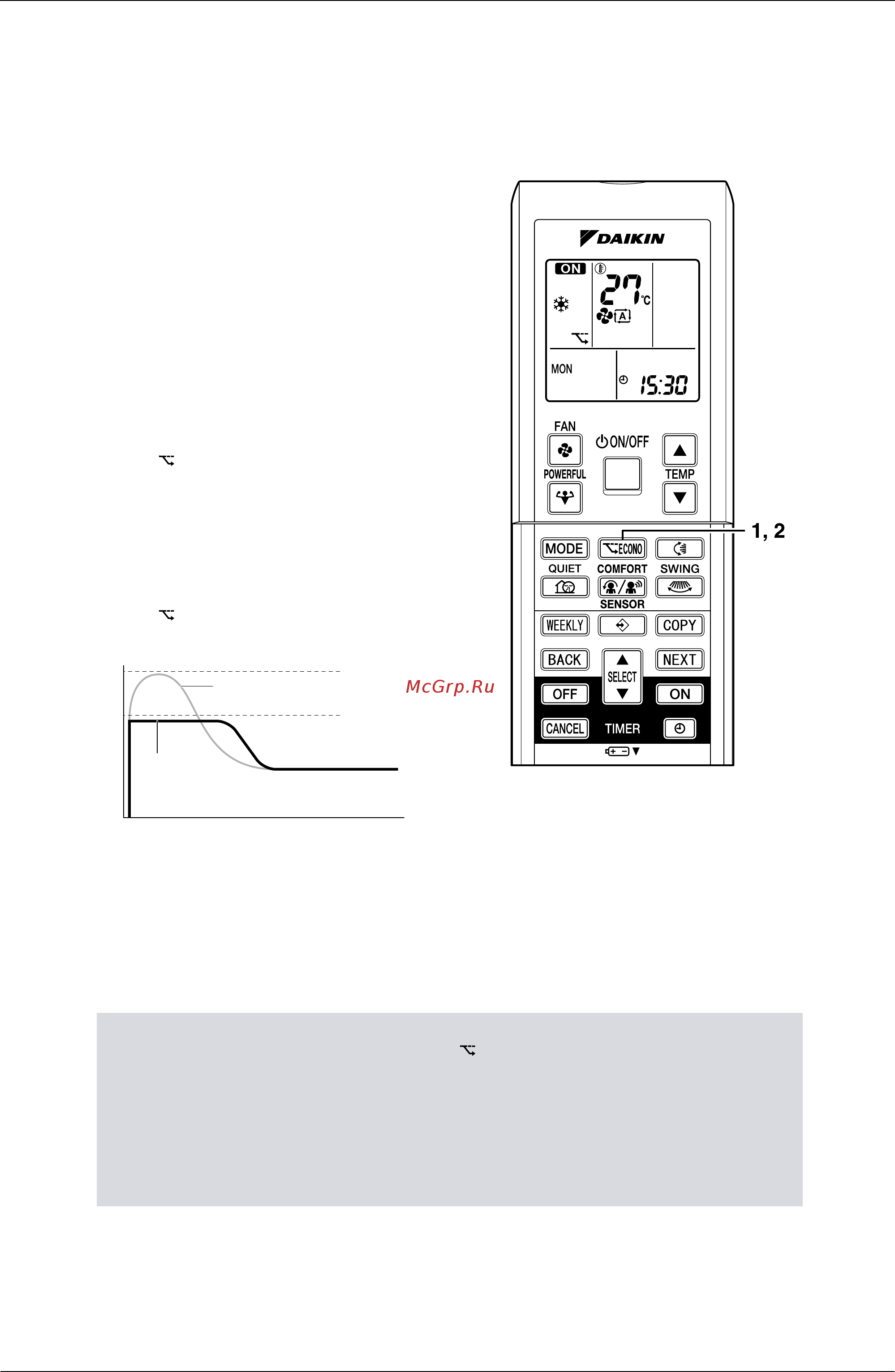 Daikin FTXS25G2V1B [84/319] Econo operation