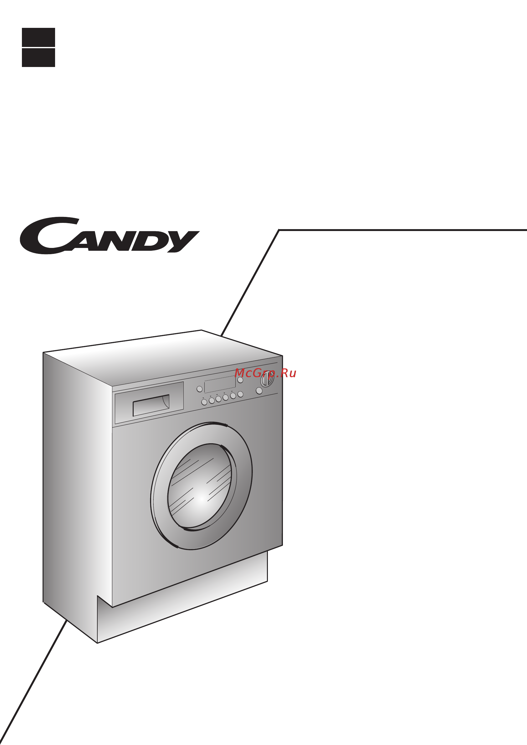 Candy CDB 464-47S Инструкция по эксплуатации EN онлайн