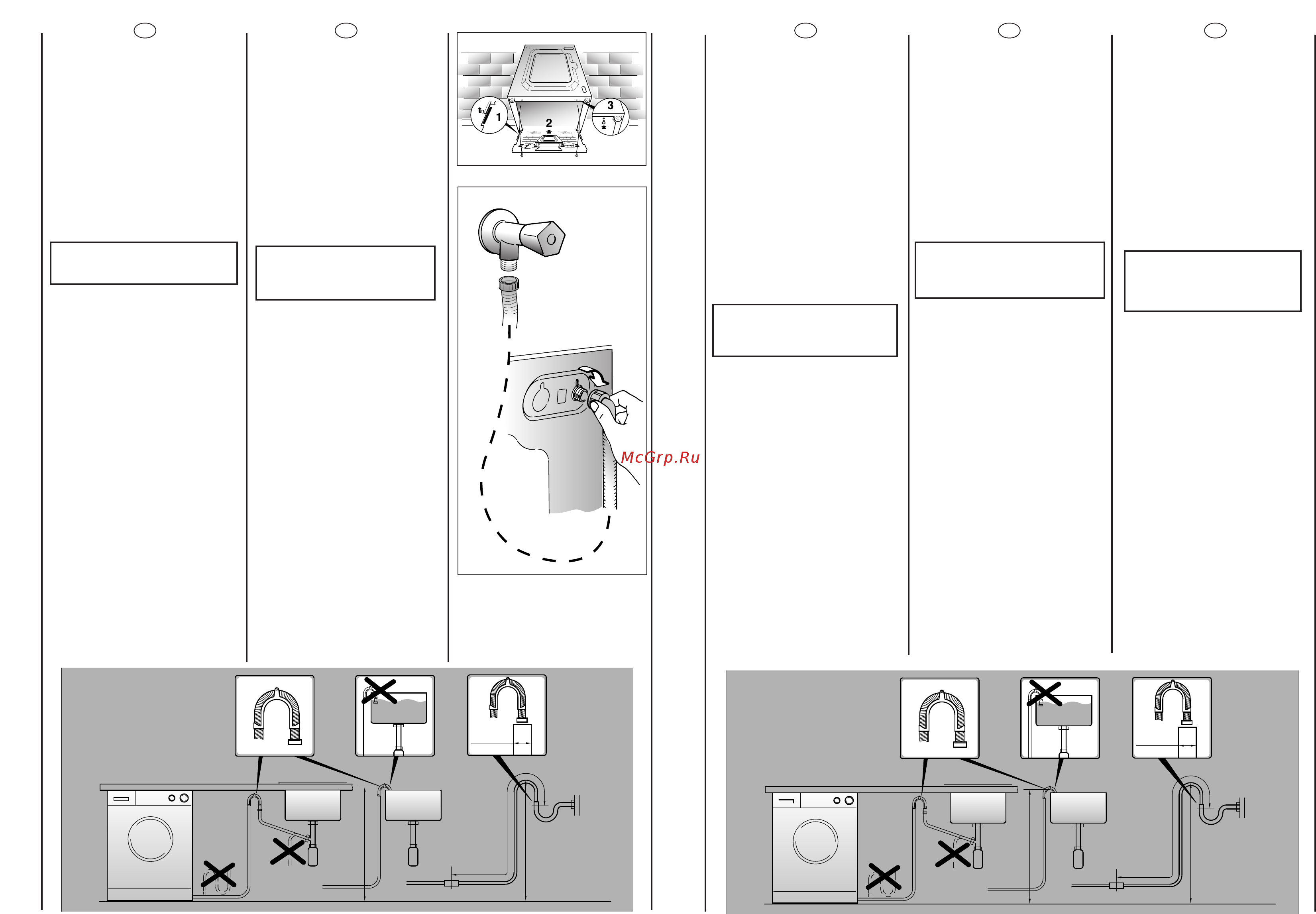 Candy CDB 485D/1-37S [10/53] Do not turn the tap