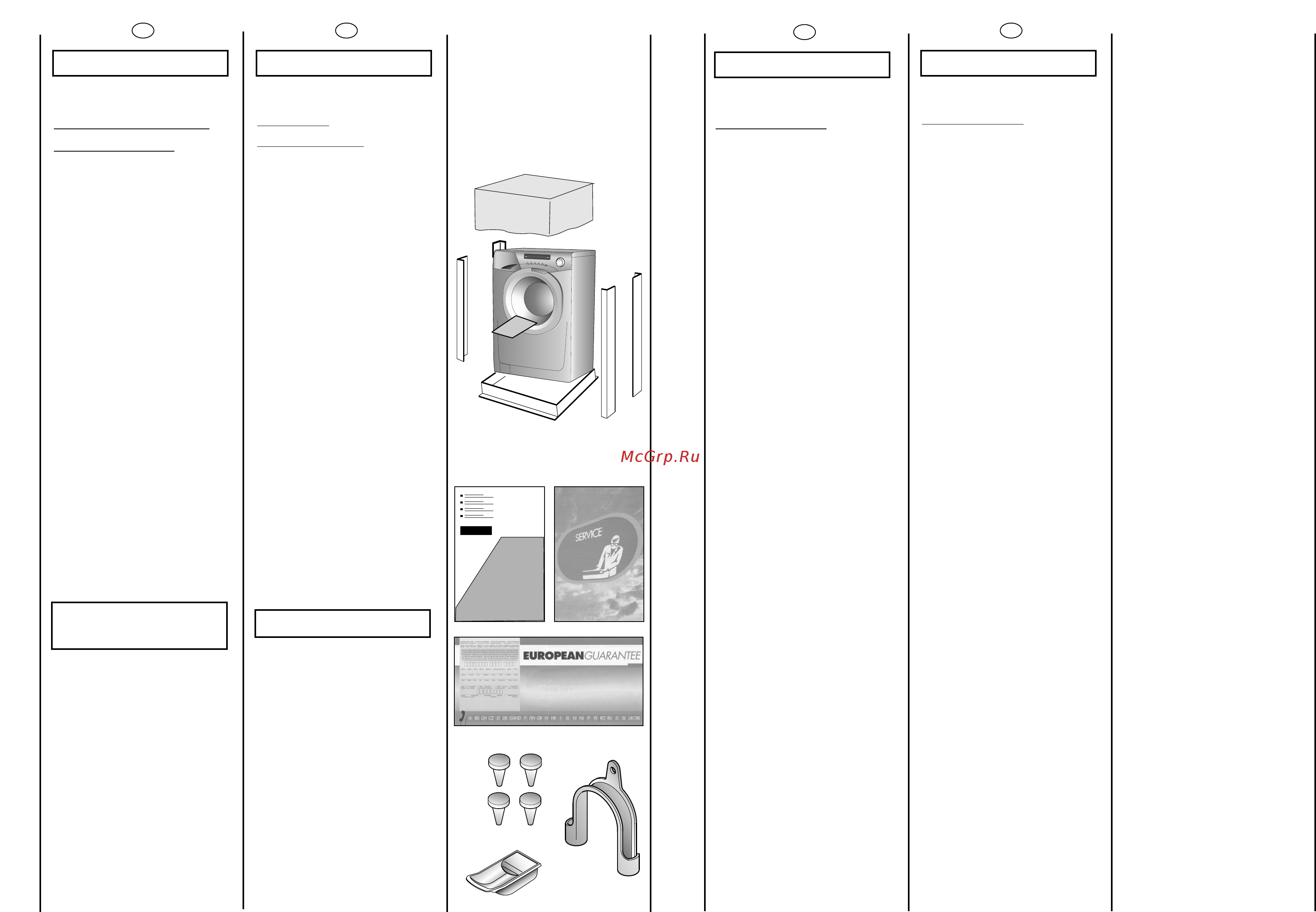 Candy EVOW 4853 D [3/29] Эксплуатации на русском языке
