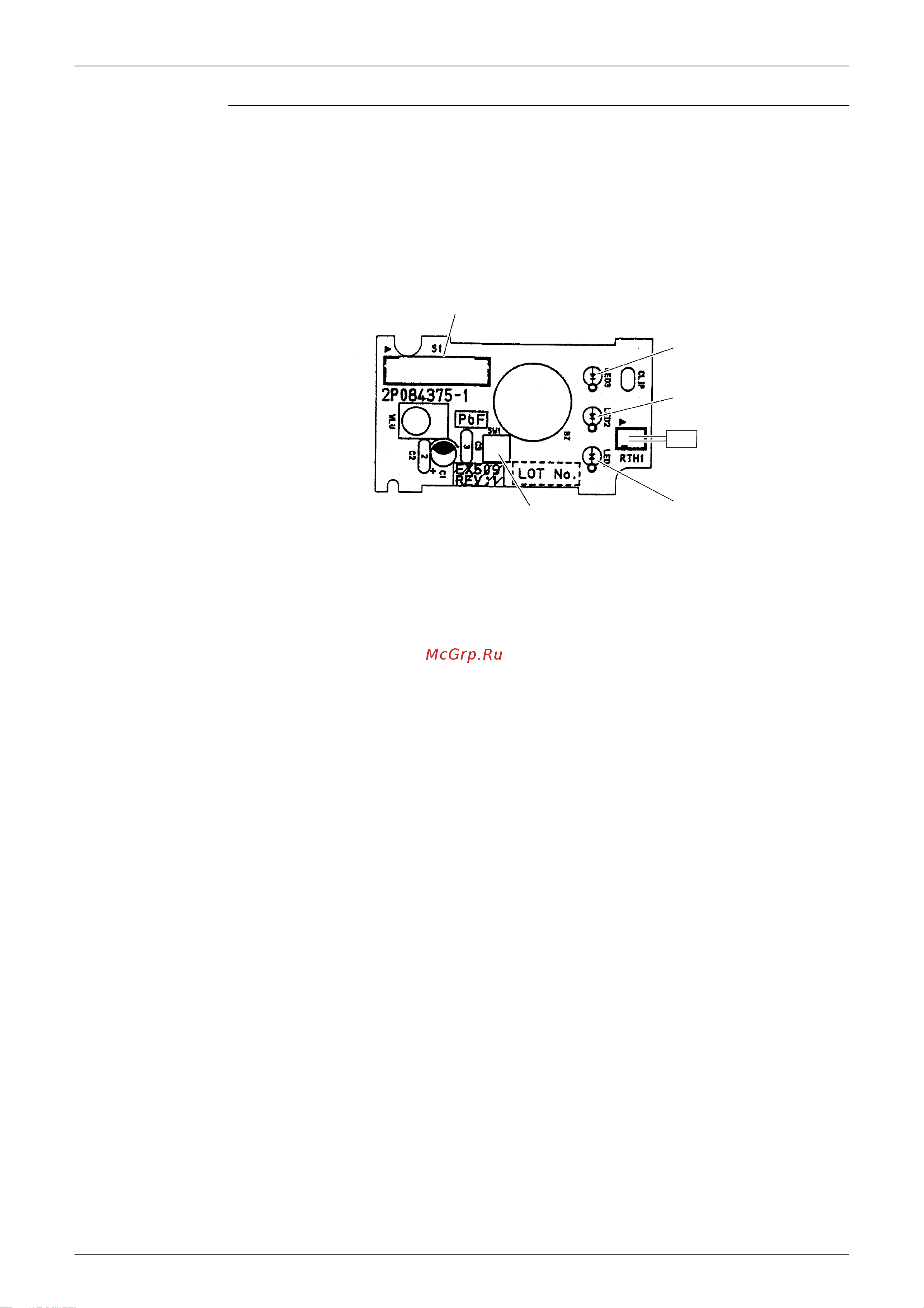 Daikin FDXS25E7VMB [73/302] Display pcb