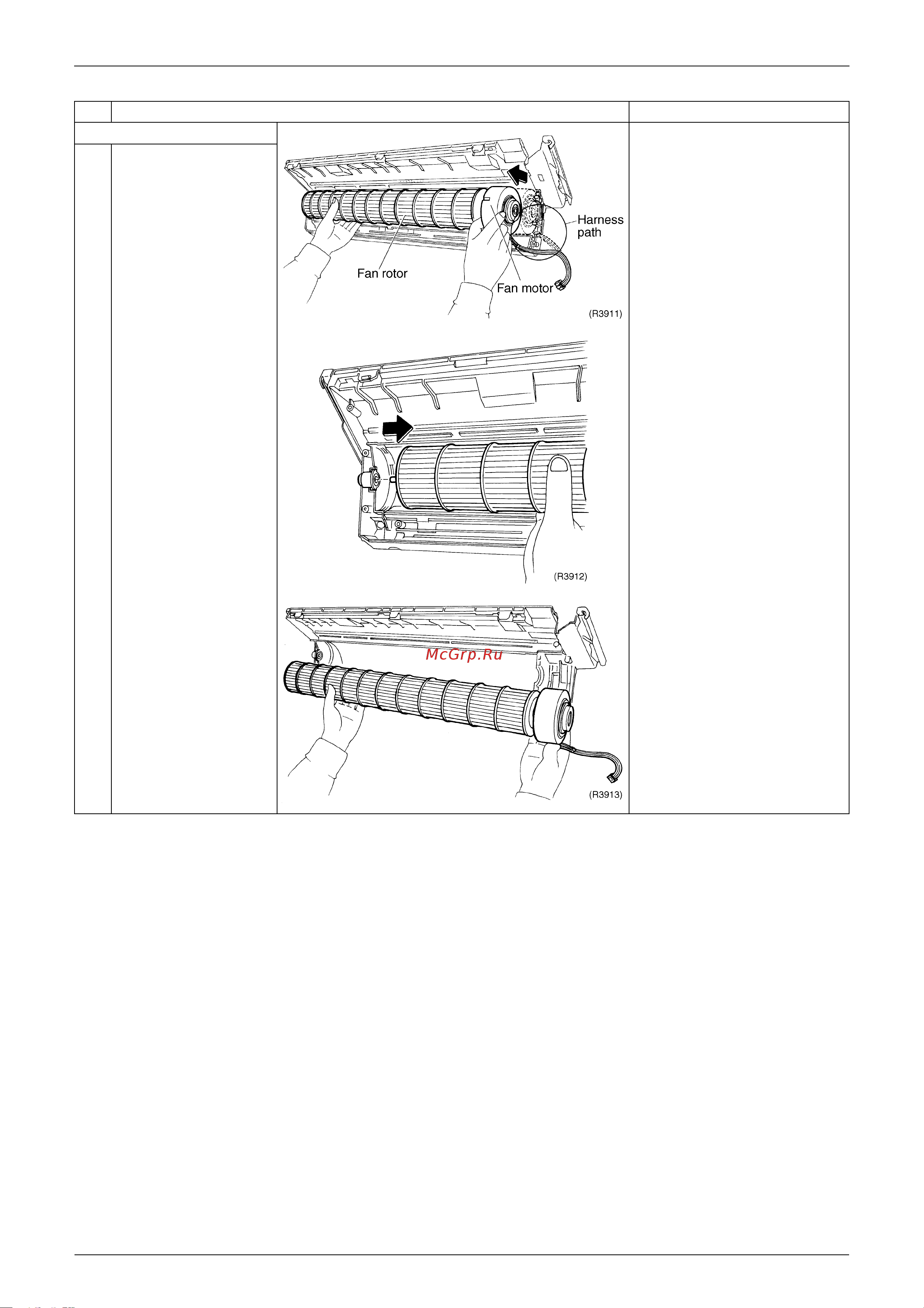 Daikin FTXG25EVMAW [163/200] Remove the bearing