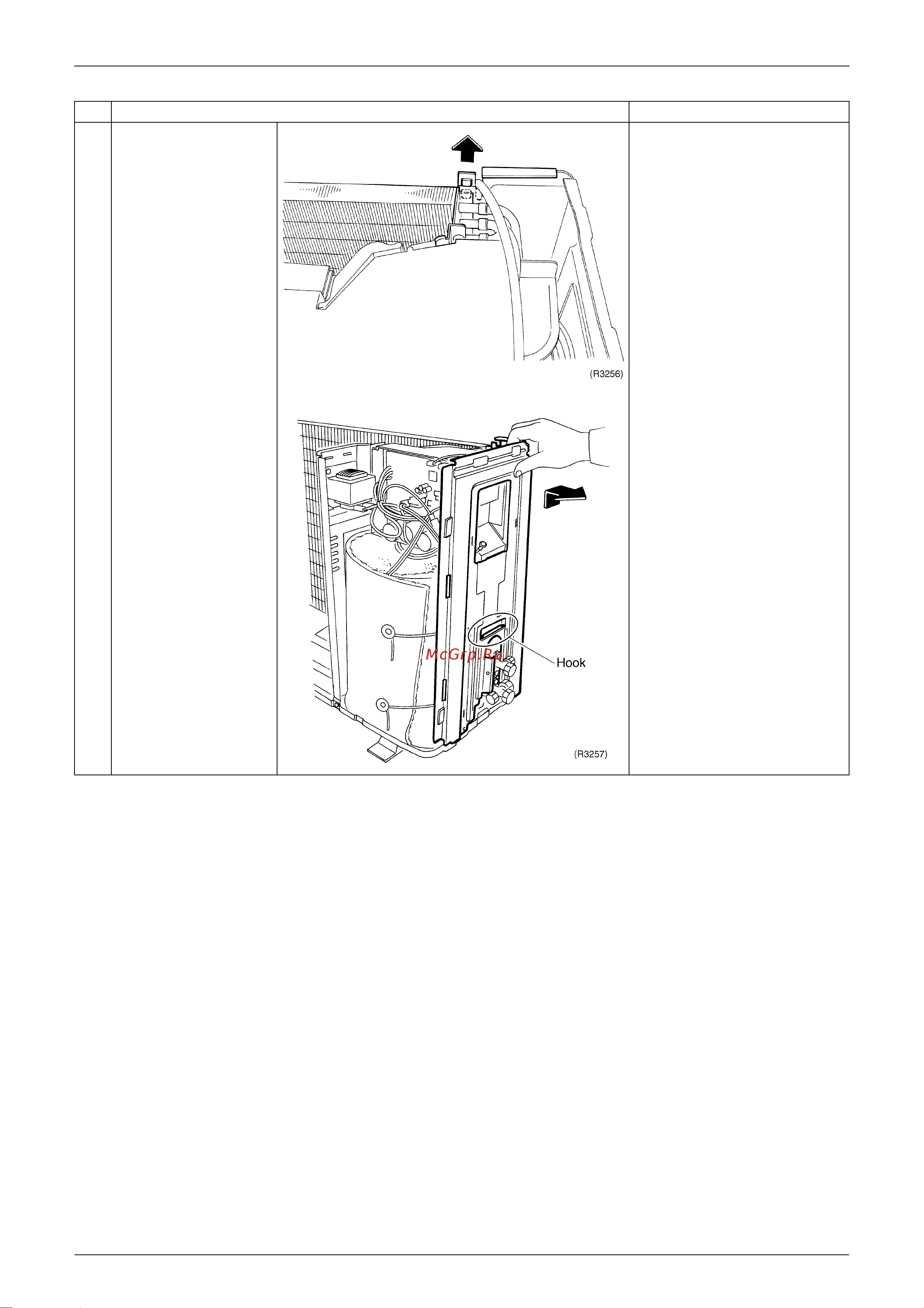 Daikin RXG25EVMA [171/200] When assembling make sure to fit the hook