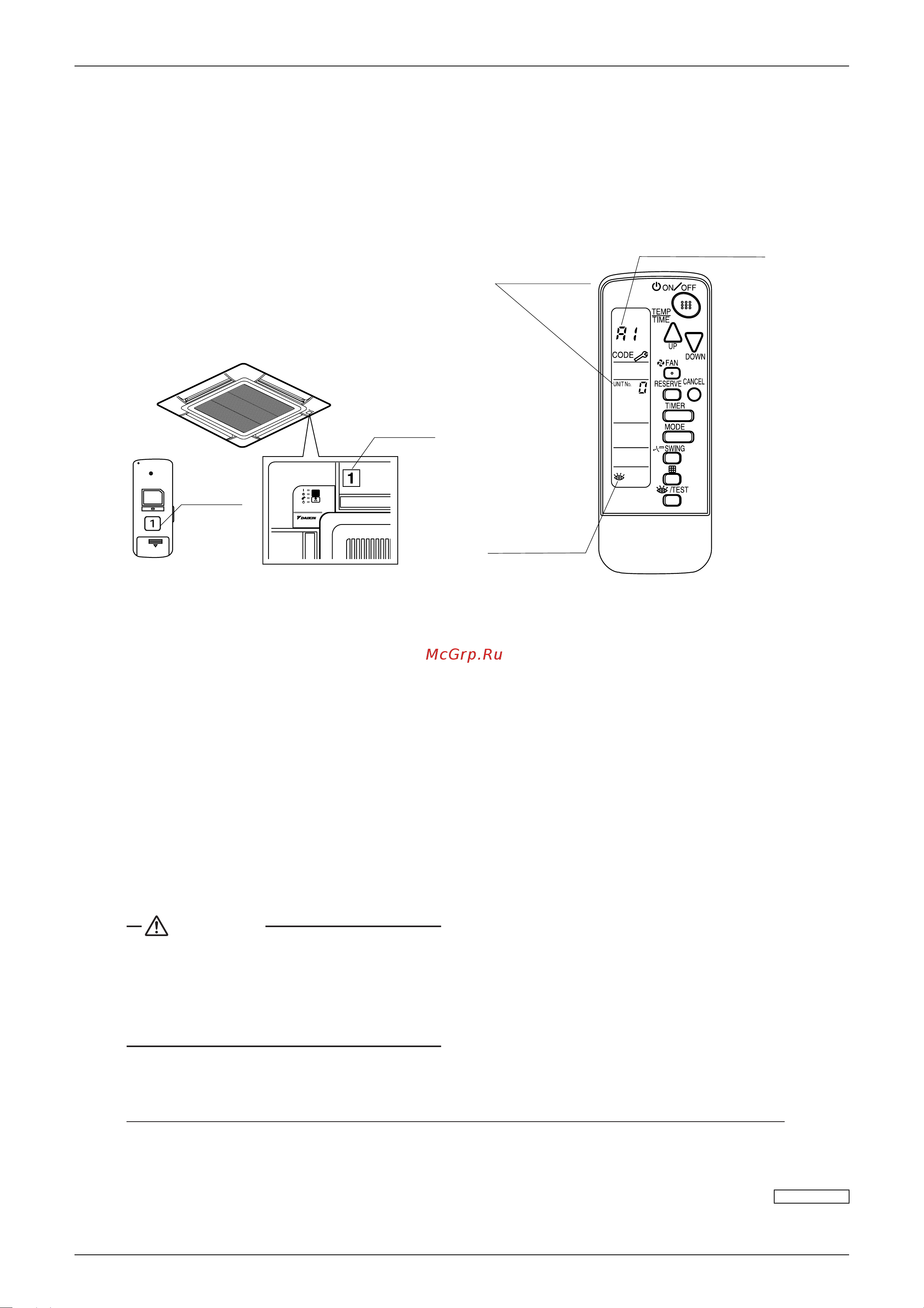Daikin FCQ60C7VEB [295/501] Remedial action