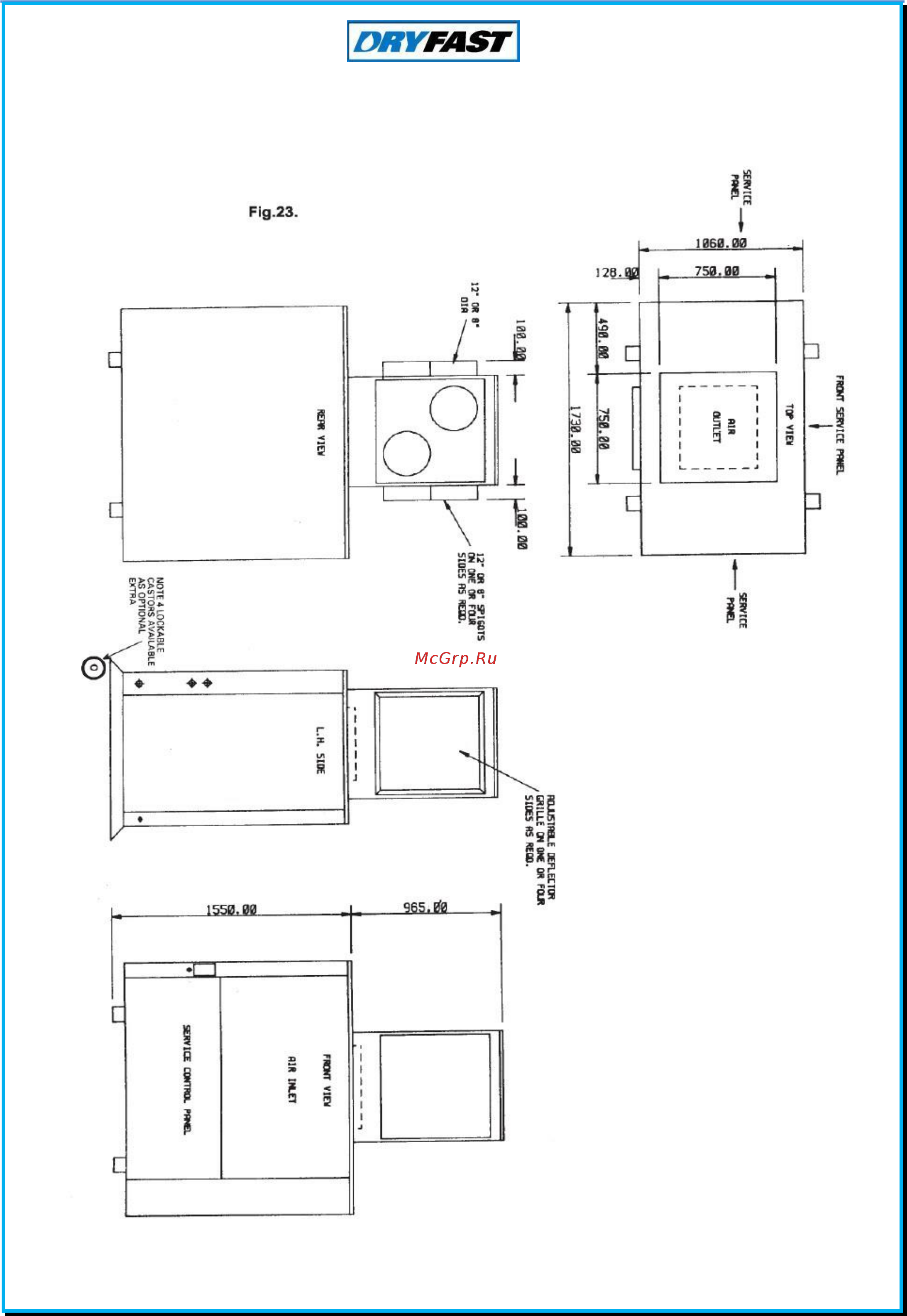 Dryfast DH 600 BY [21/26] Www dryfast ru