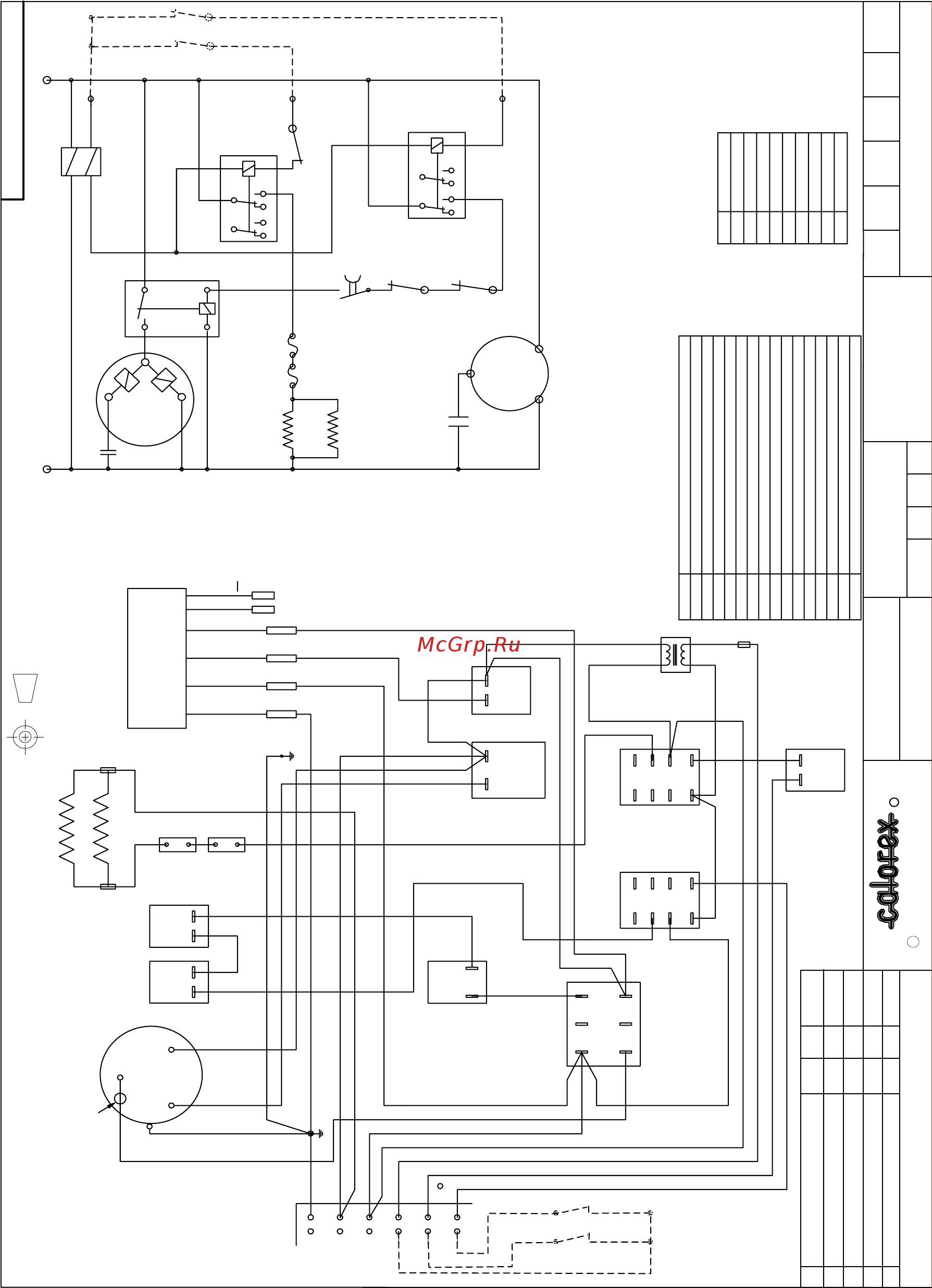 Dryfast DH 33 A (X) [13/77] Электрические схемы продолжение