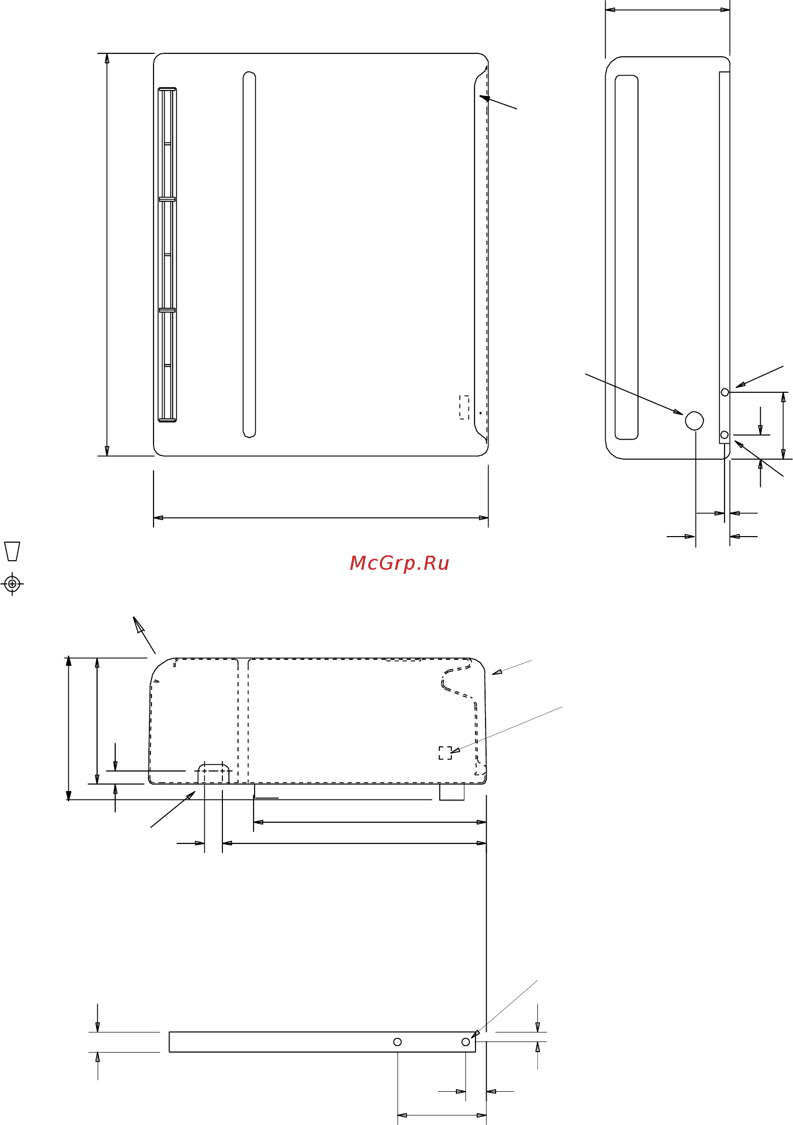 Dryfast DH 55 A (X) [20/77] Размеры продолжение