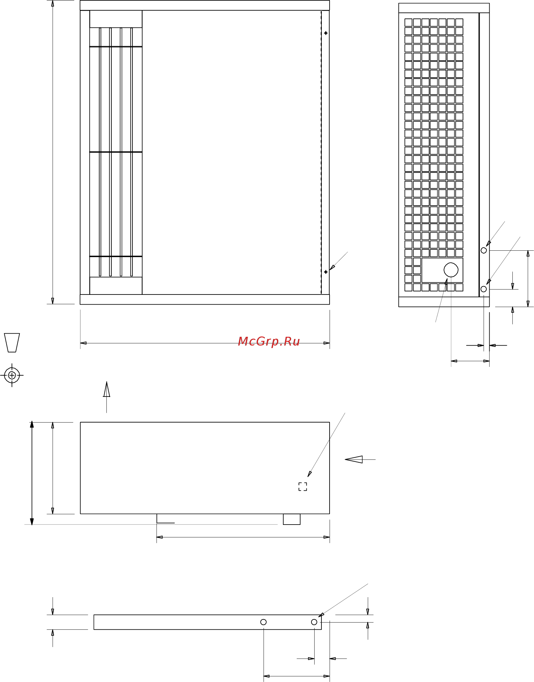 Dryfast DH 55 A (X) [21/77] Размеры продолжение