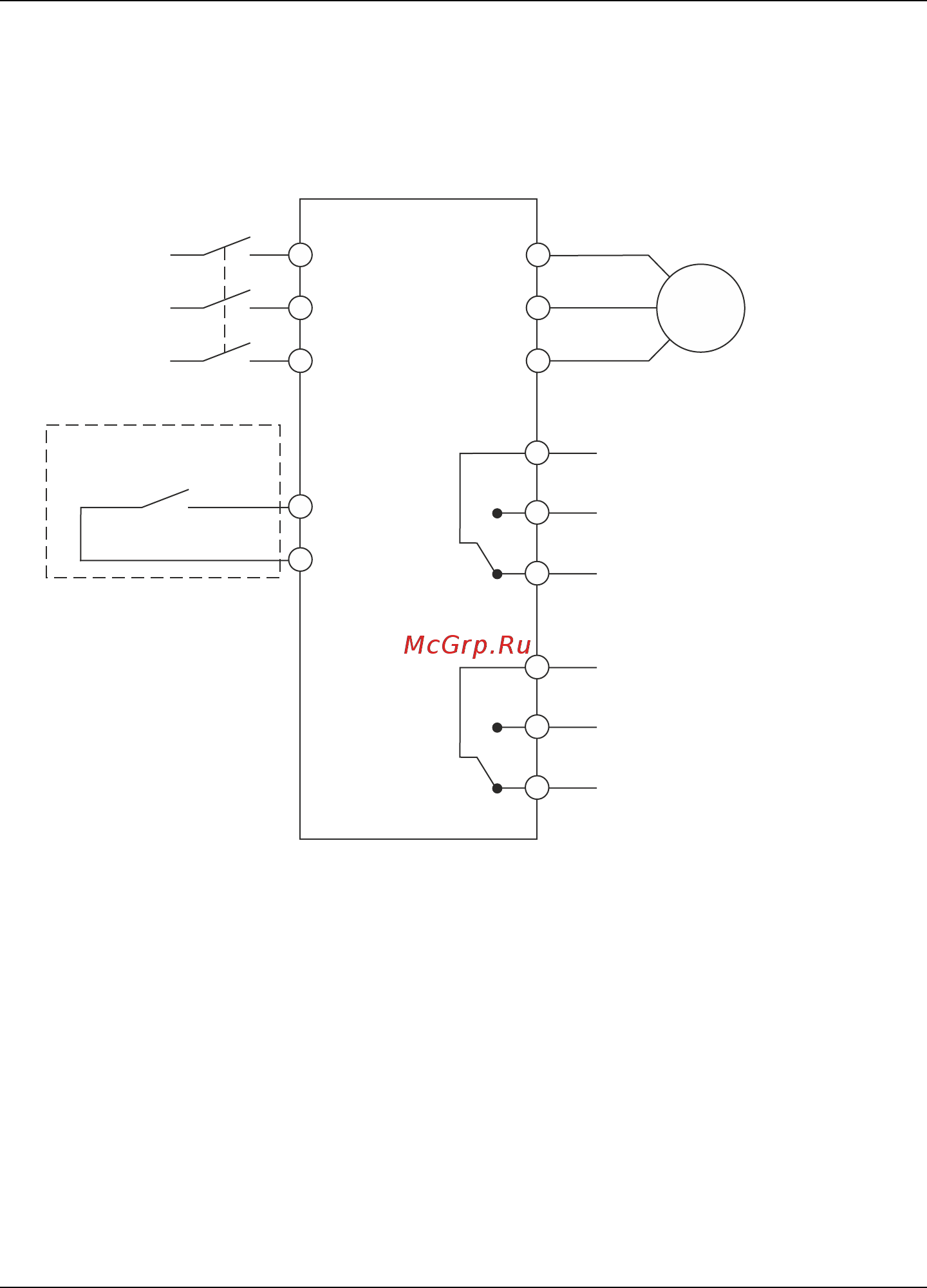 Instart MCI-Р7.5-4B [27/52] Типовые настройки преобразователя частоты серии fci