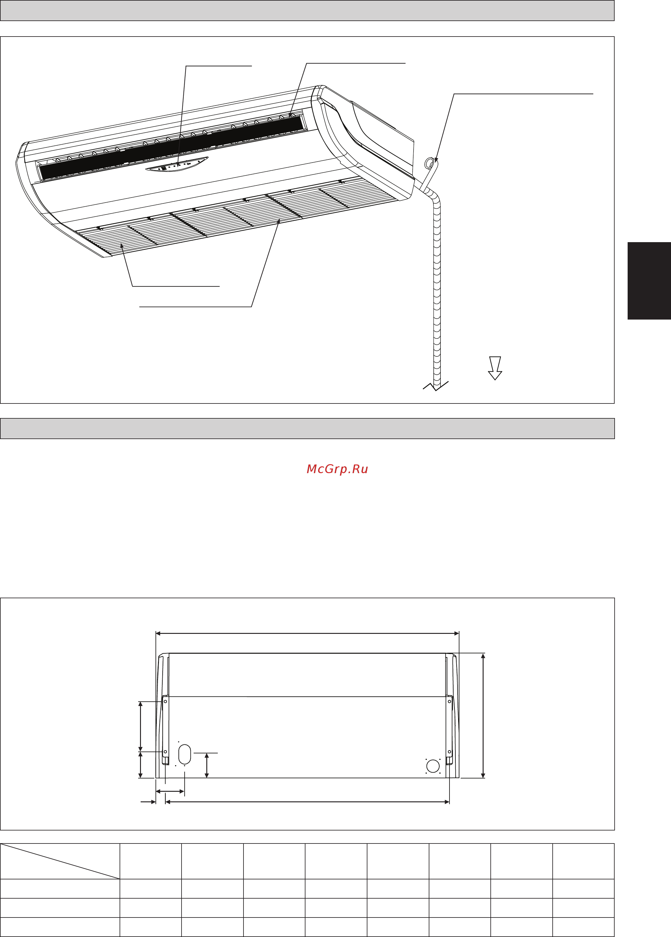 Daikin AHQ140CV1 [41/124] Installatie van de binnen unit ahq71 100 125cv1