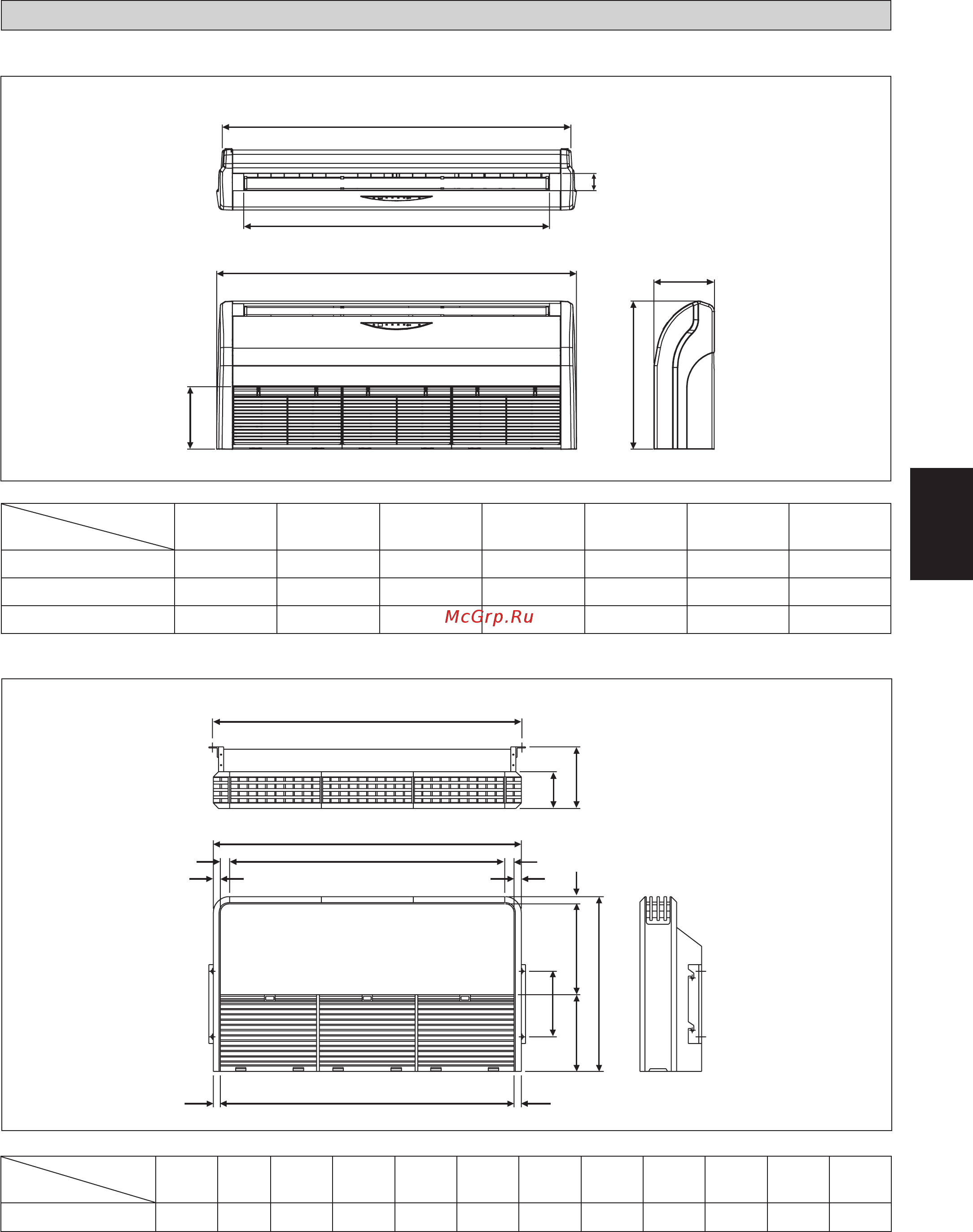 Daikin AHQ140CV1 [51/124] Esquema y dimensiones