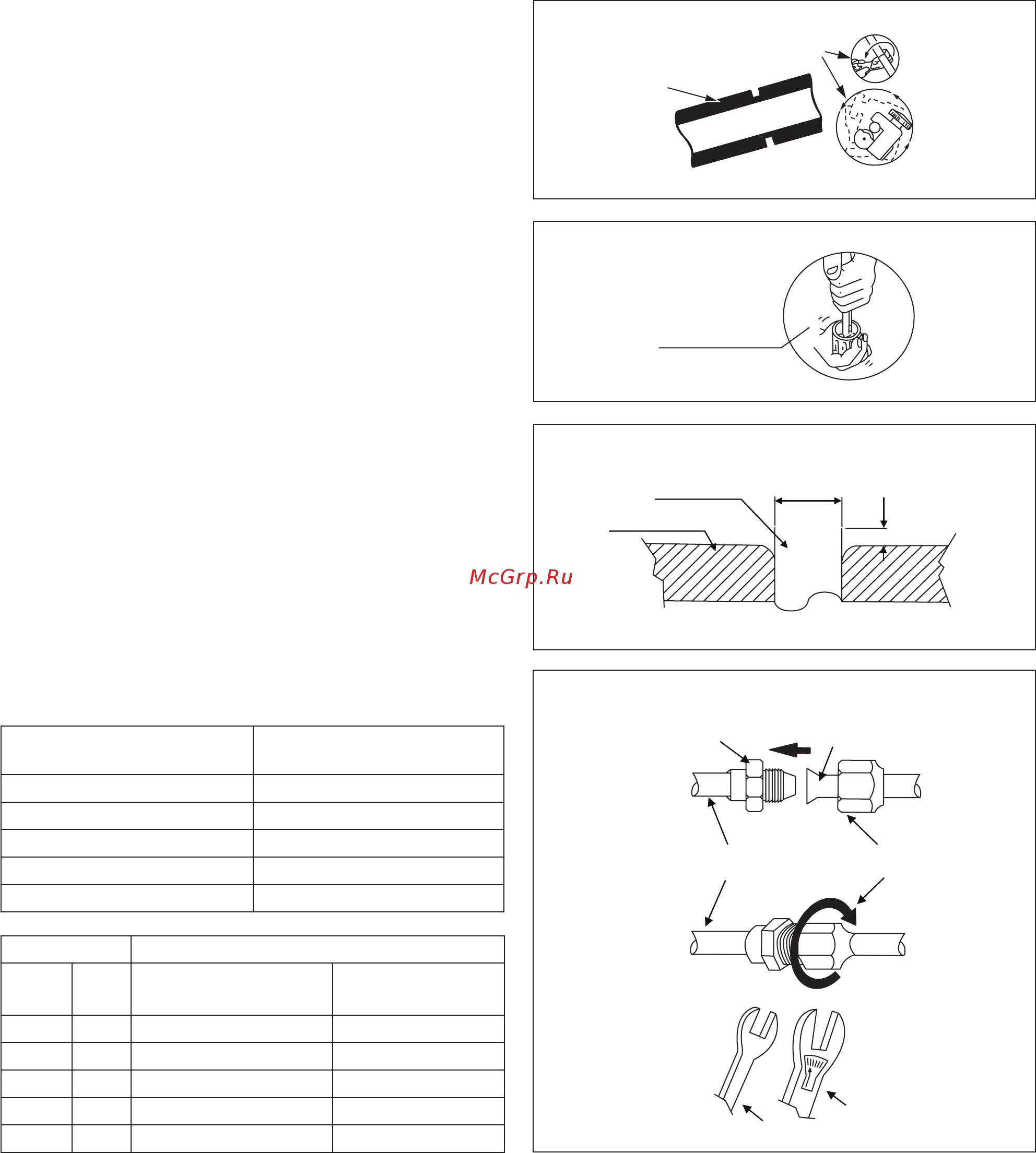 Daikin AHQ140CV1 [72/124] Пpoвeдeниe тpyбoпpoвoдoв и сoeдинeниe мyфтoй рaзвaльцoвoчнрй гaйкoй