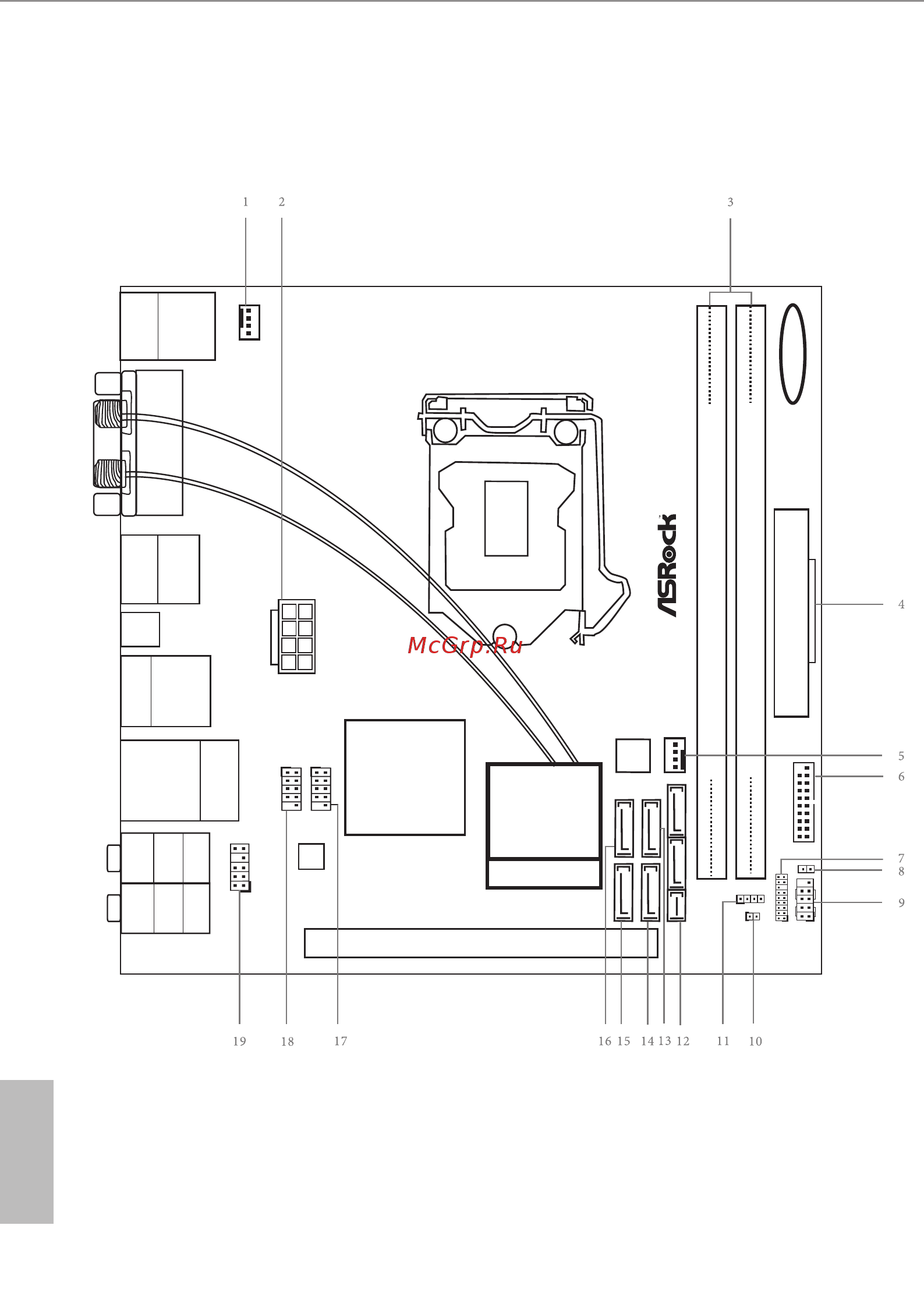 ASRock z97e-itx/ac [12/98] Ddr3_b1 64 bit 240 pin module