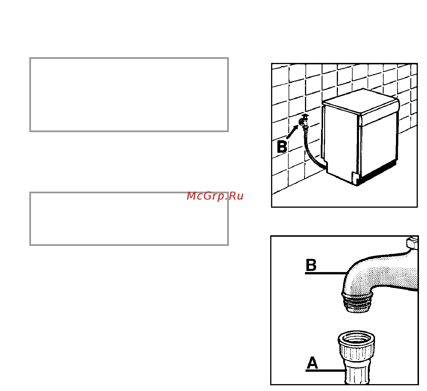 Candy CDP 1LS39X [6/140] Alimentazione idrica