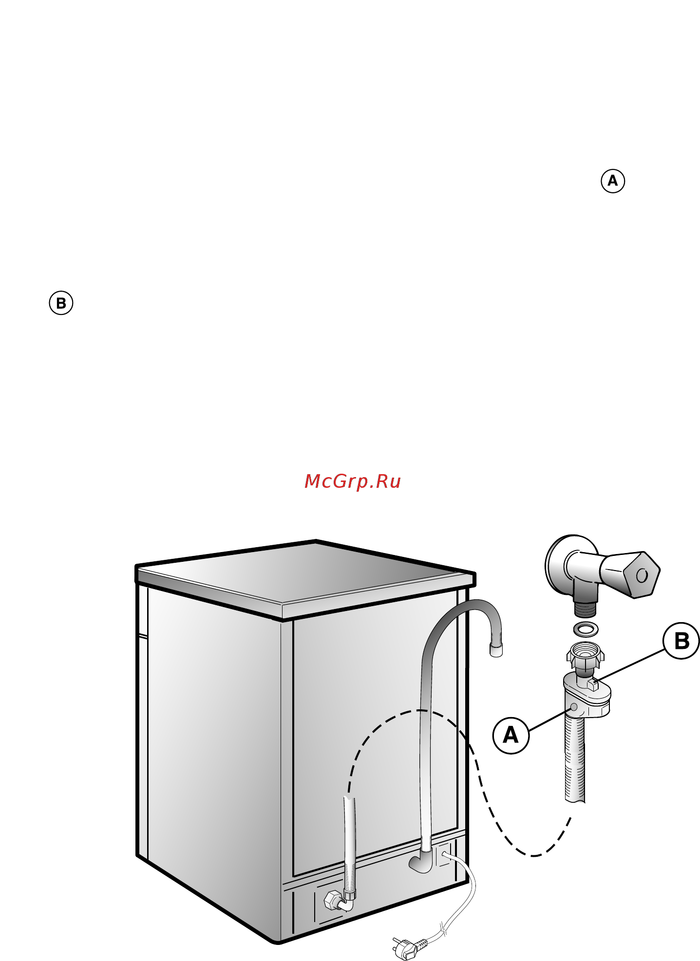 Candy CDP 6753 [20/112] Watercontrol dispositivo de bloqueo del agua