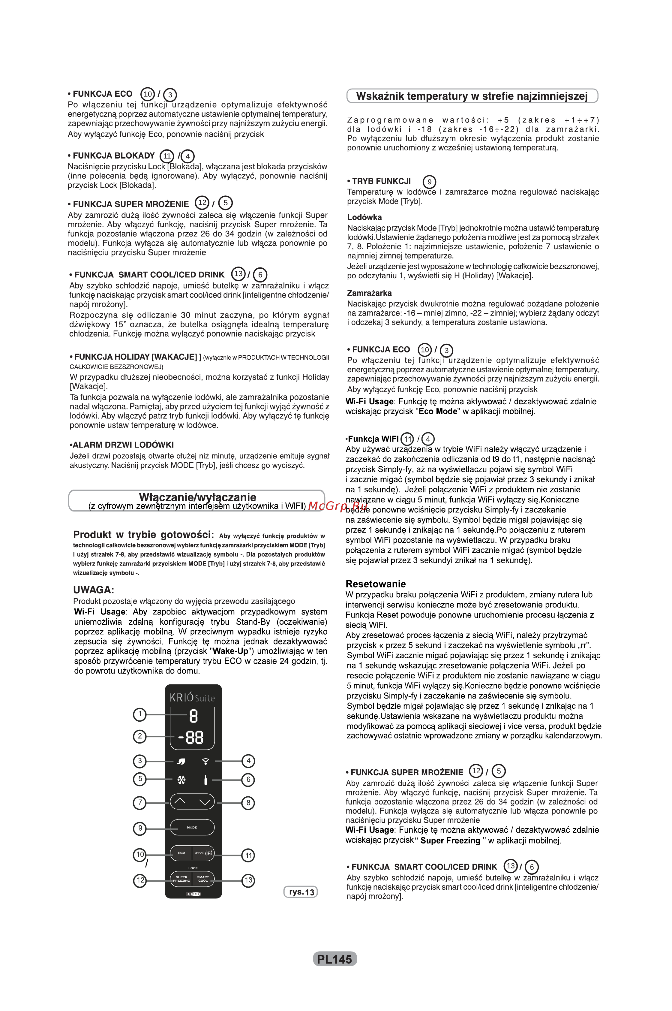 Candy CDPH 1L952X Инструкция по эксплуатации онлайн [9/72] 592140