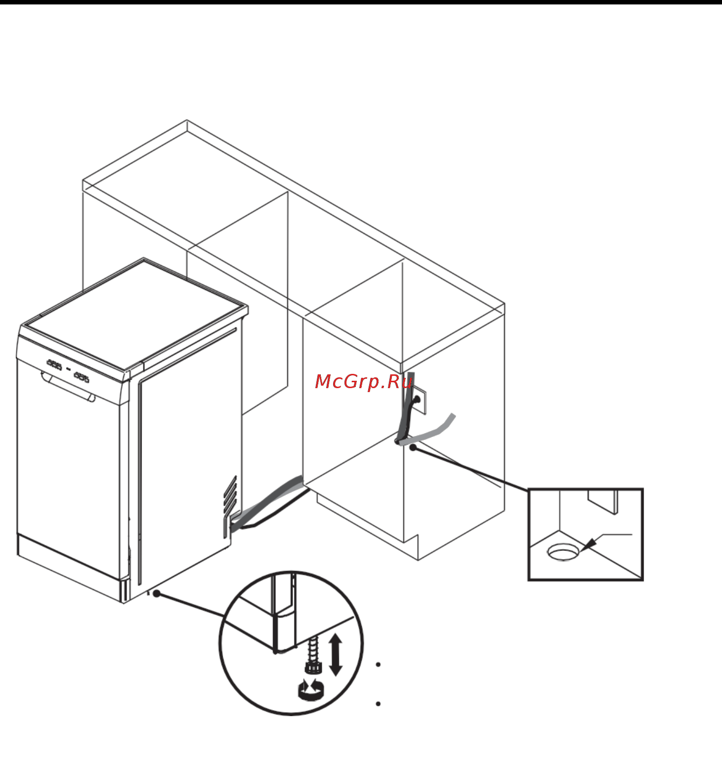 Candy CDPH 2D1149W-08 [10/44] Инструкции по установке