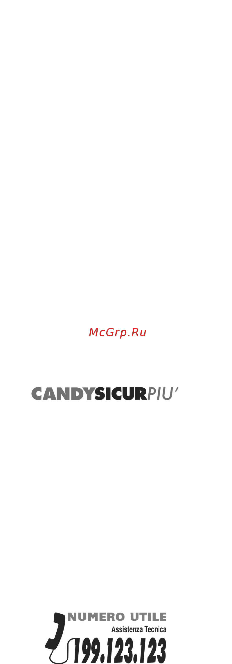 Candy CDPM 2D62X [2/124] Servizio assistenza clienti