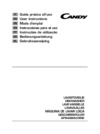 Candy CDPM 3T62PRDFX Инструкция по эксплуатации