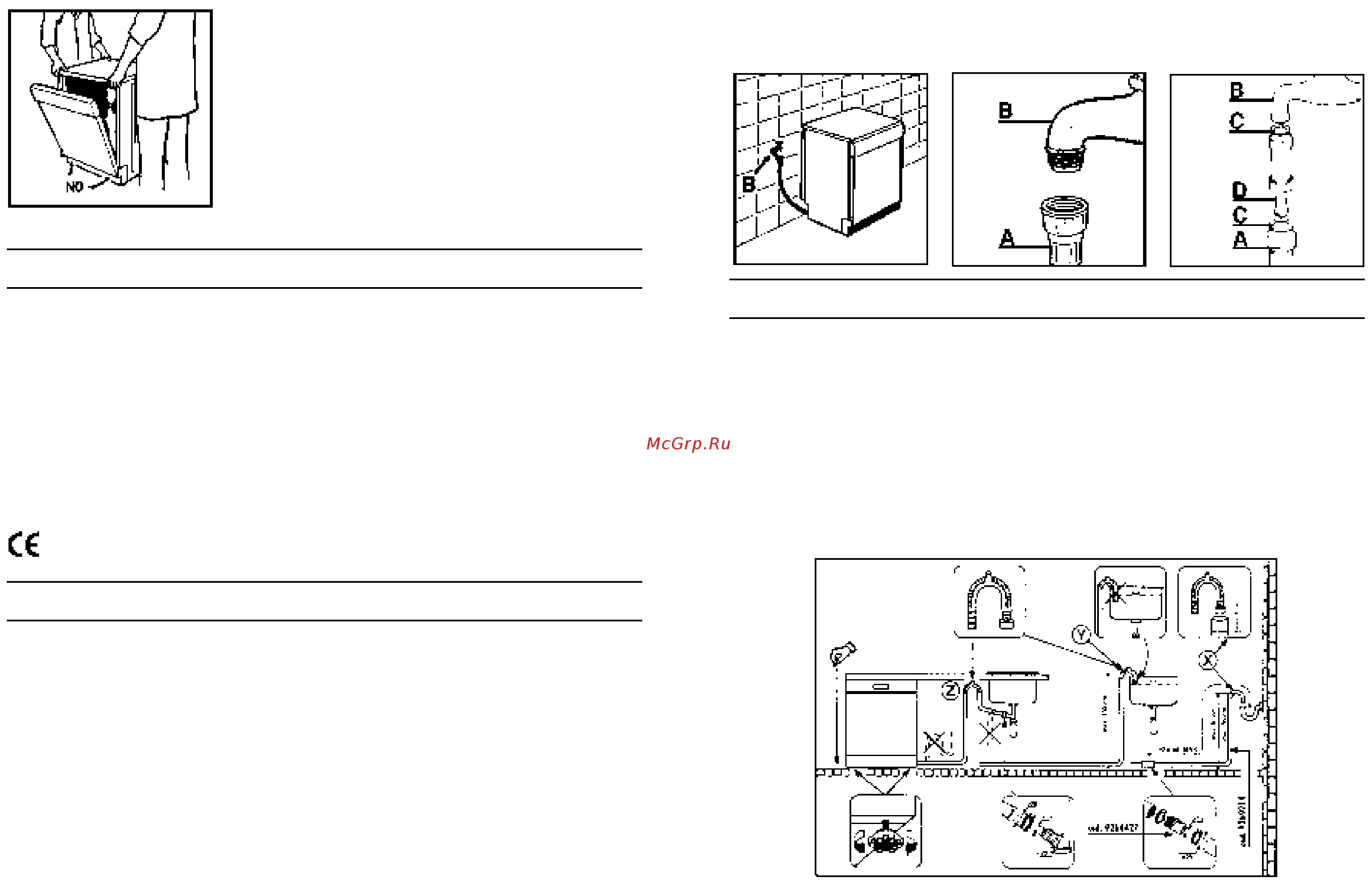 Candy LSCDW254SNX1 [3/77] Collegamento allo scarico d acqua