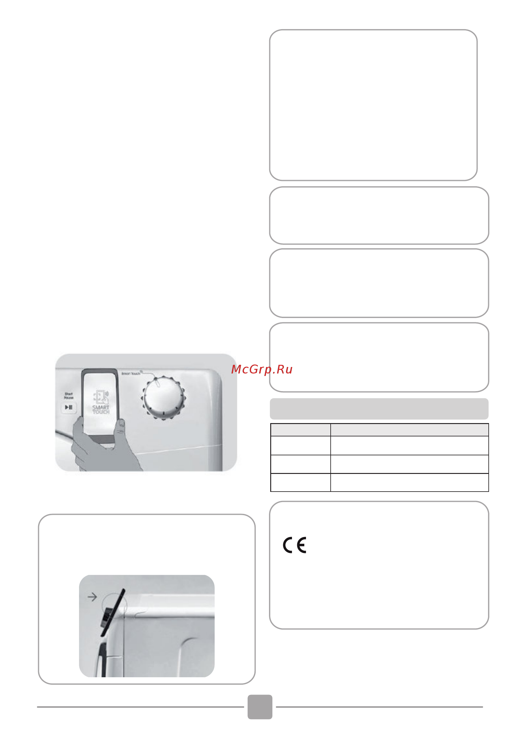 Candy CBTD 7A1TE-S [20/124] Le linge