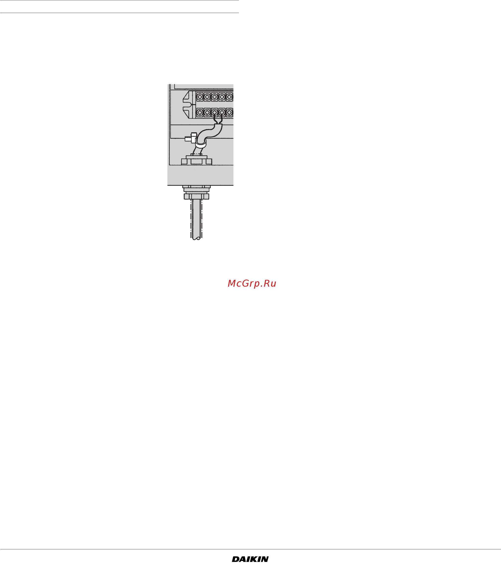 Daikin EKEQFCBV3 [9/20] Монтаж электропроводки