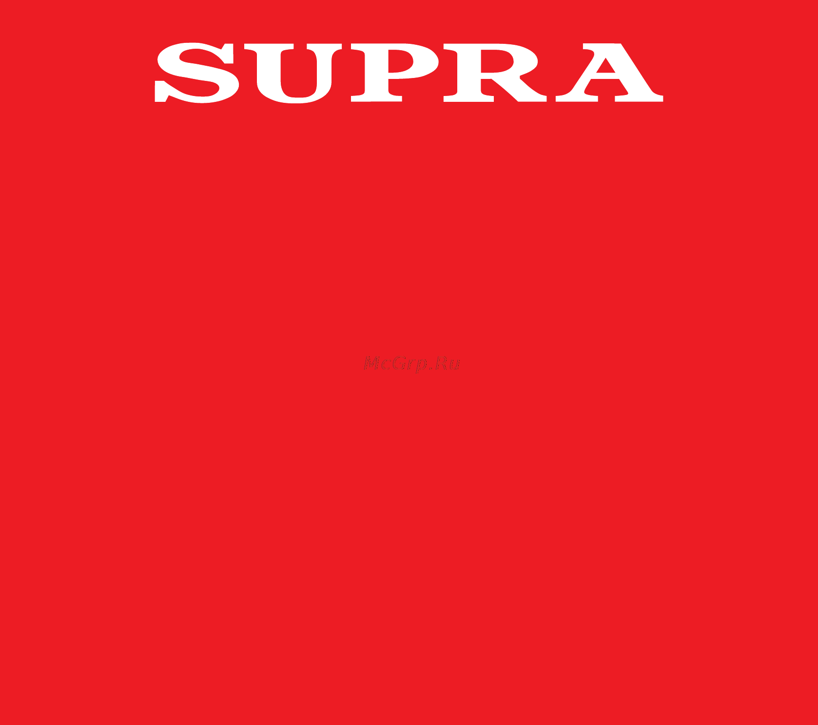 Supra KES-1841S серебристый/черный Инструкция по эксплуатации онлайн [8/8] 805715