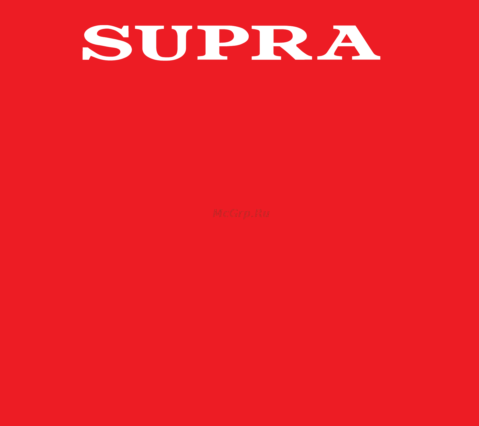 Supra IS-2215 Инструкция по эксплуатации онлайн [12/12] 592565