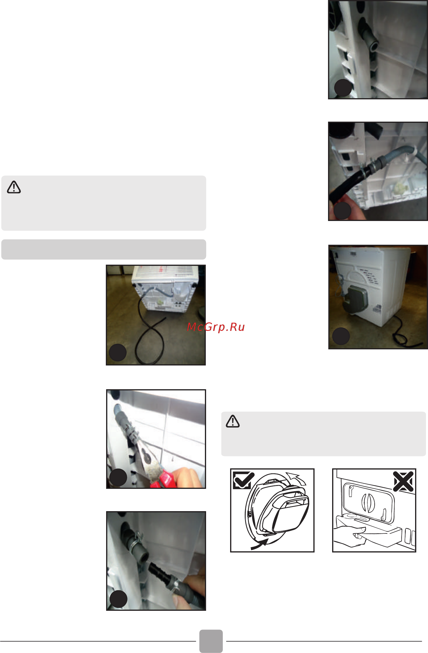 Candy CS C9DG-S [72/116] Afvoerslang kit