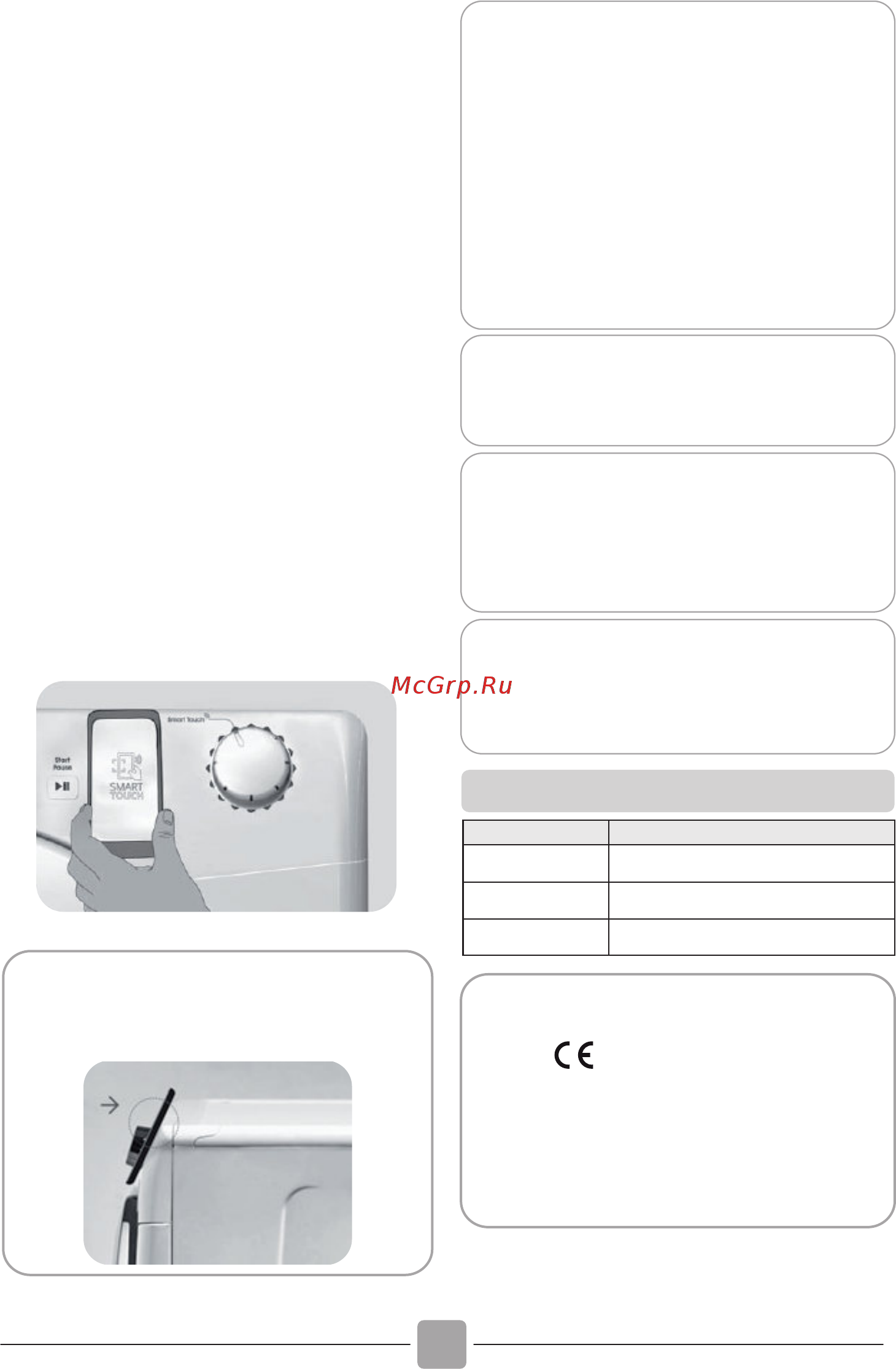 Candy CS H7A2LE-S/ [68/124] Parametri wireless