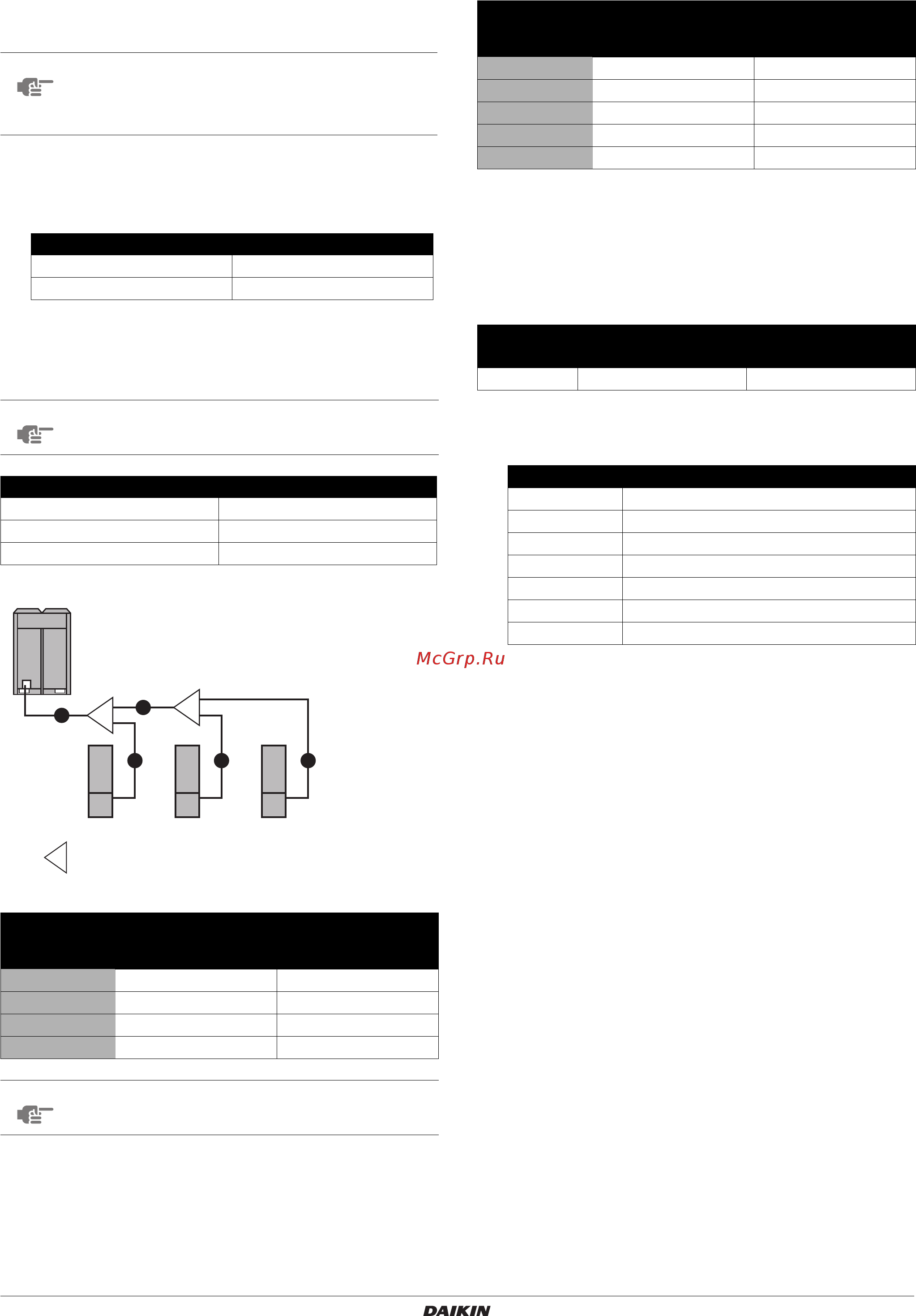 Daikin EMRQ10ABY1 [14/36] Efrigerant pipe size and allowable pipe length