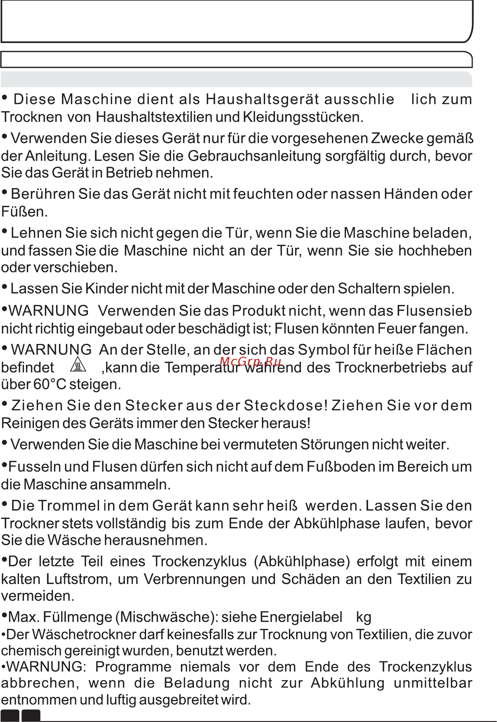 Candy GCV 590NC-S [82/106] Einführung