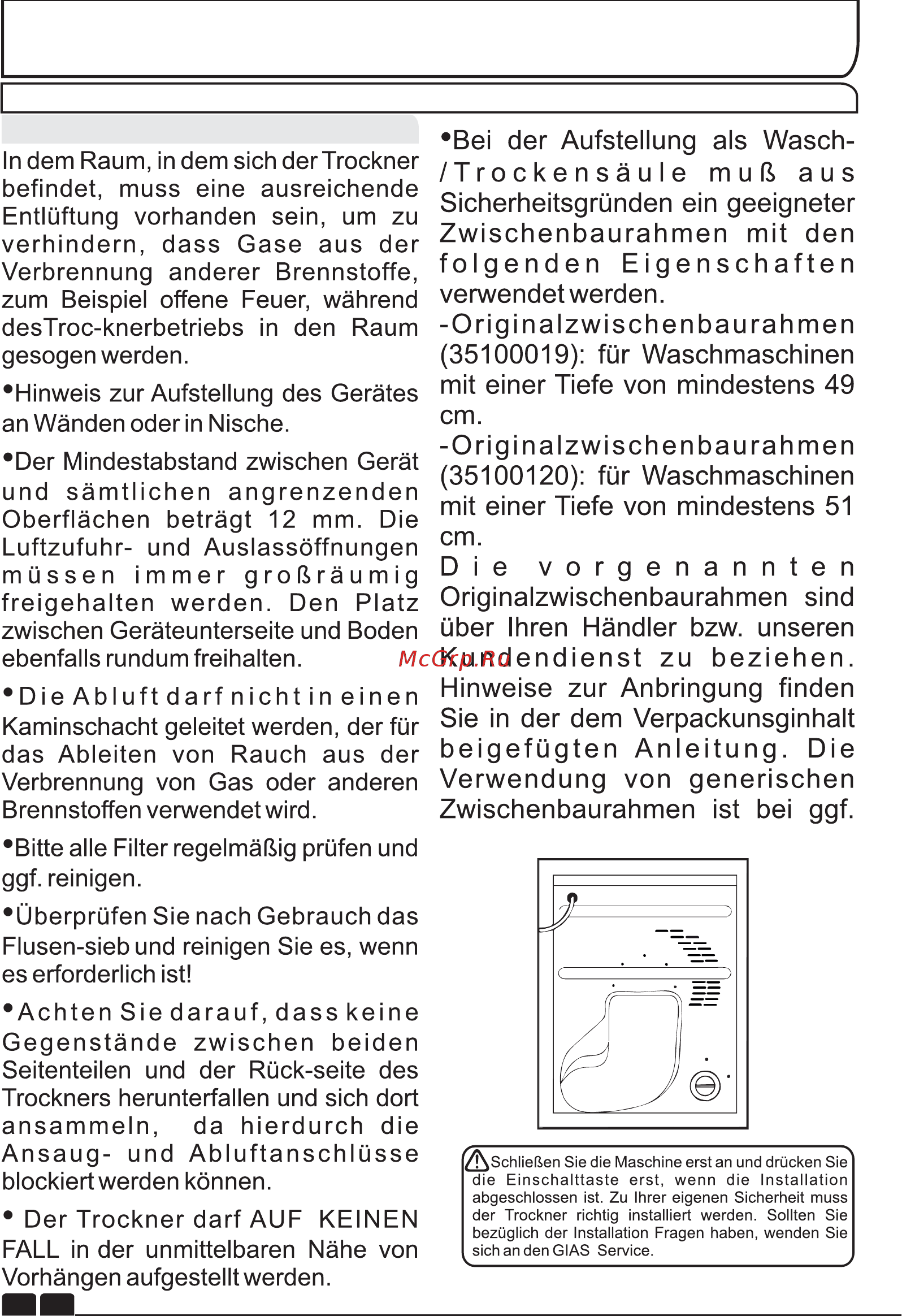 Candy GCV 590NC-S [84/106] Einführung
