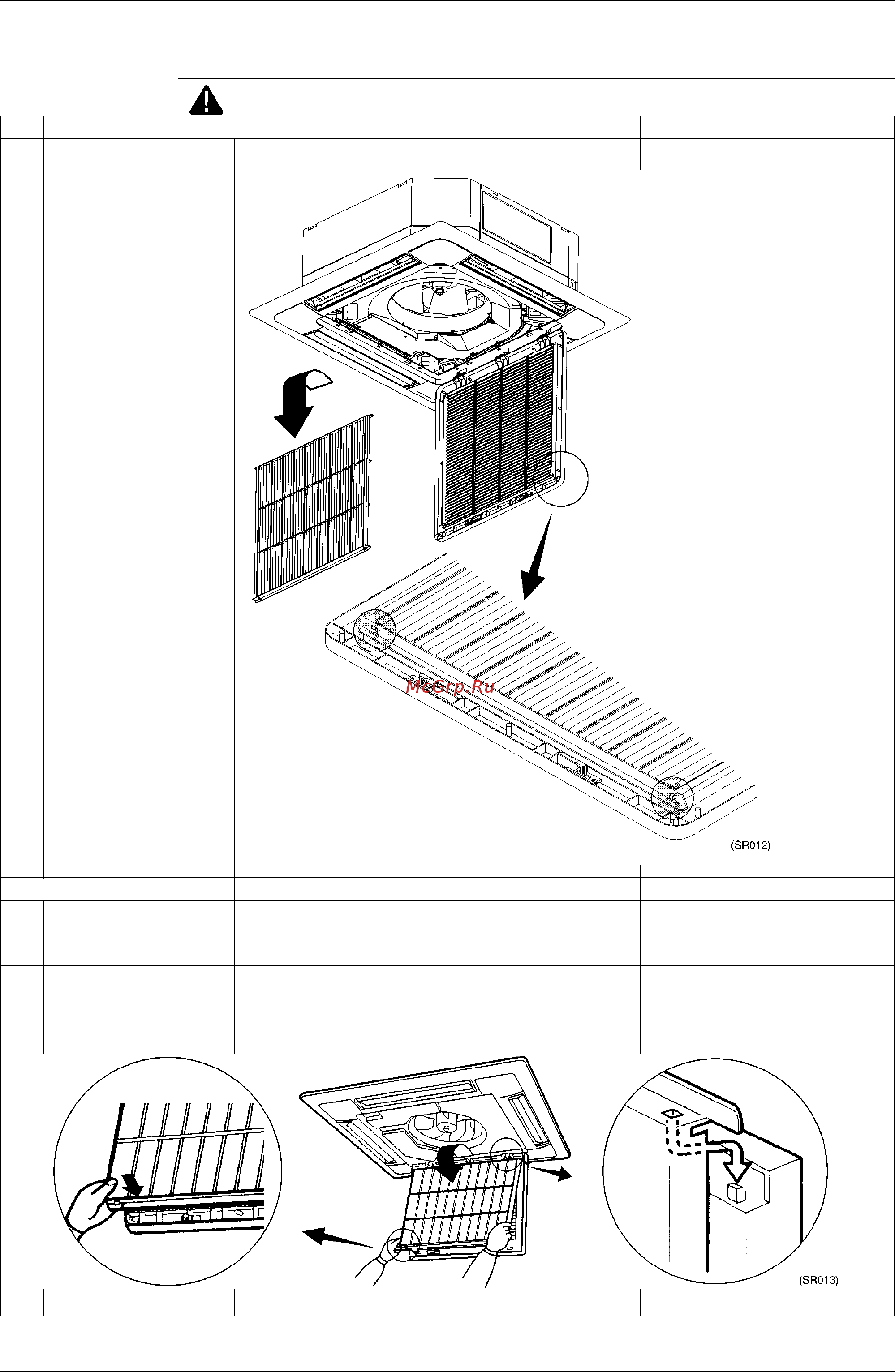 Daikin FVY100LVE [141/244] Removal of air filter