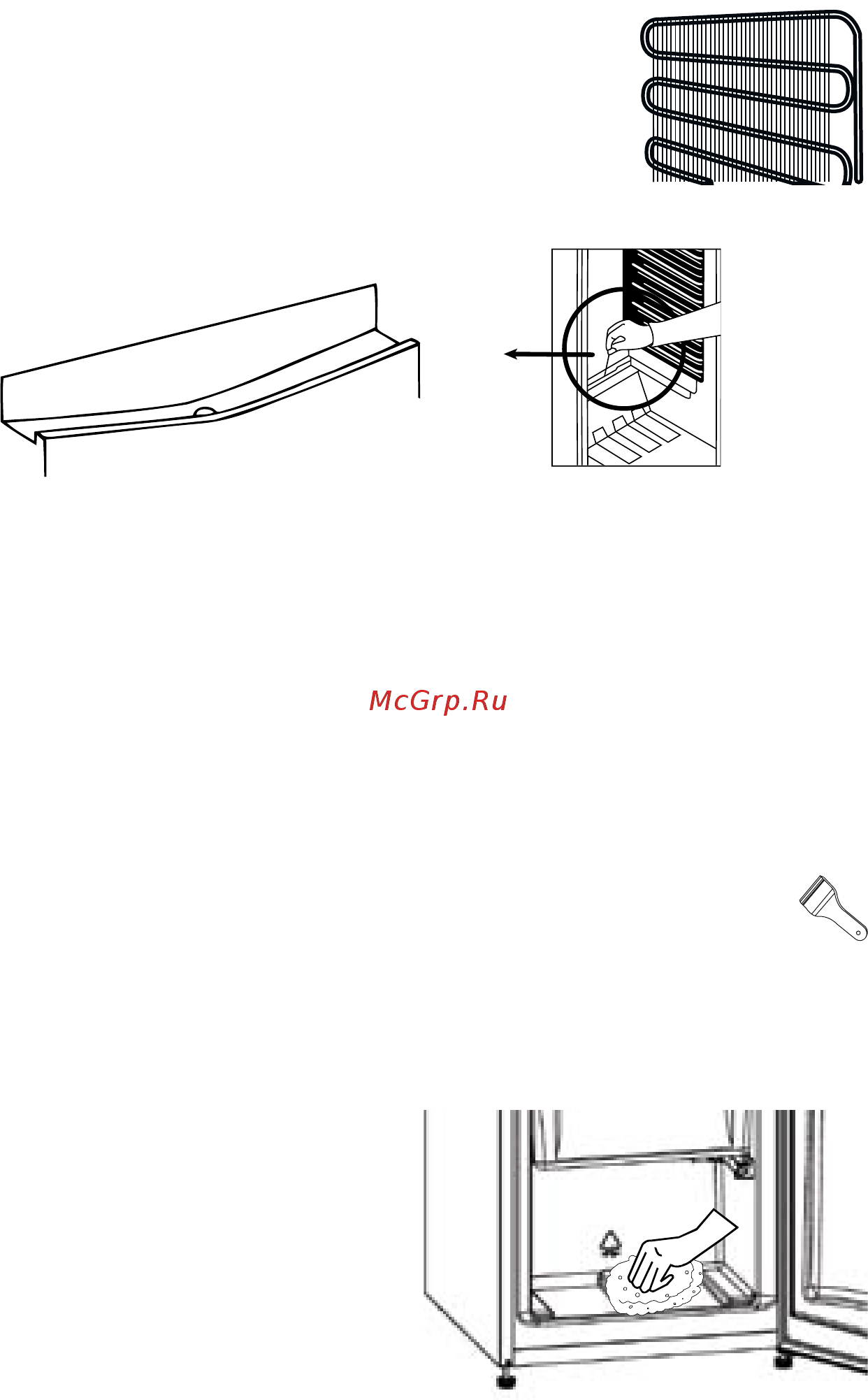 Candy BCBS 174 TT/N [20/128] Sbrinamento dello scomparto frigo