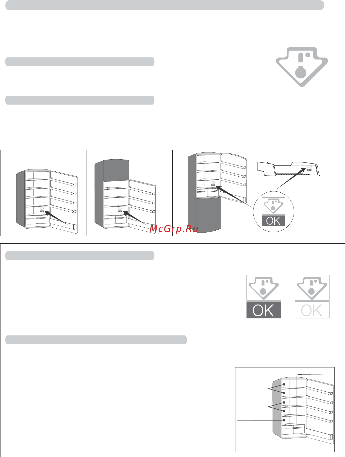 Candy CBL 150 AG [176/220] Индикатор температуры и управление