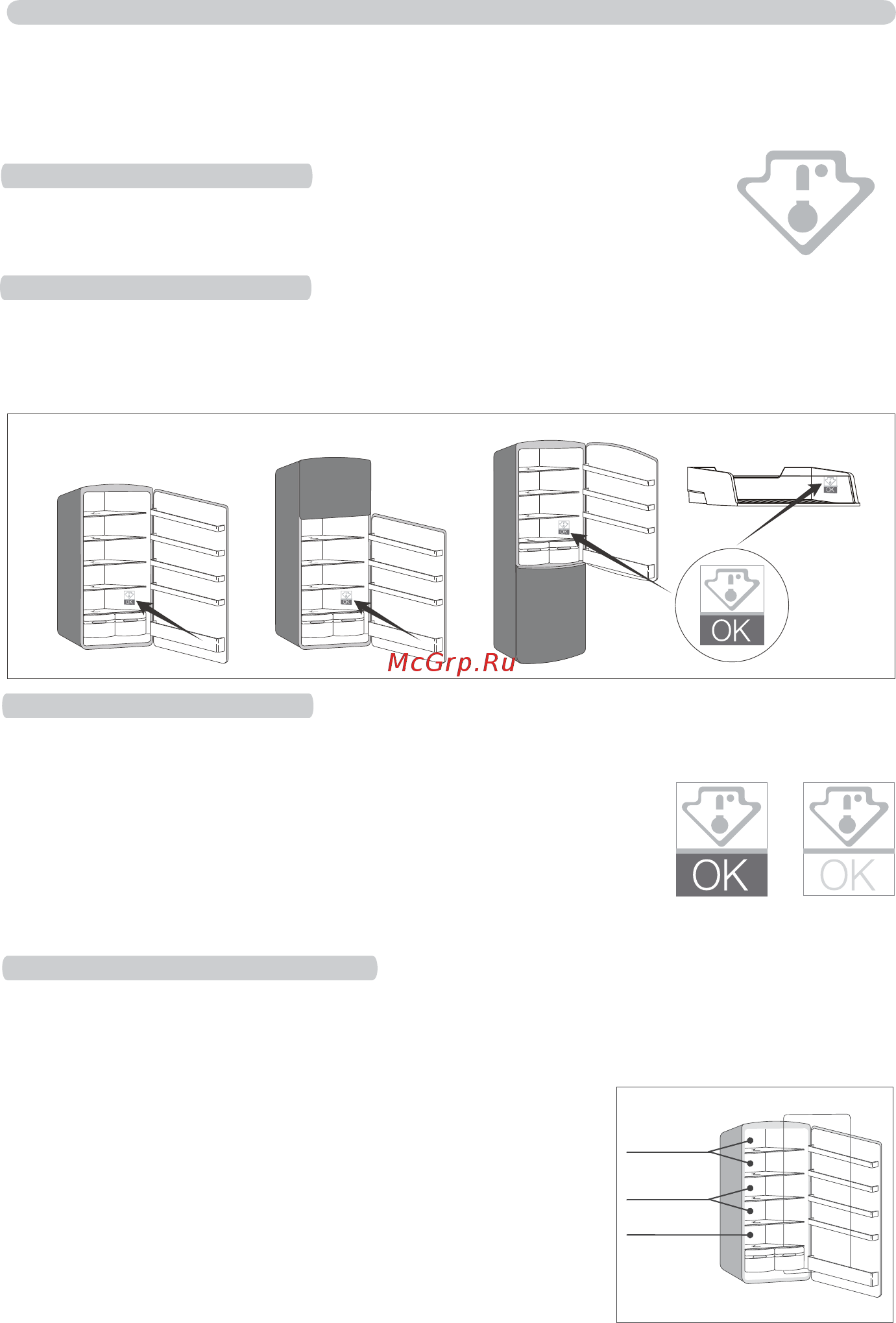 Candy CBL 150 AG [8/220] Temperature indicator and control