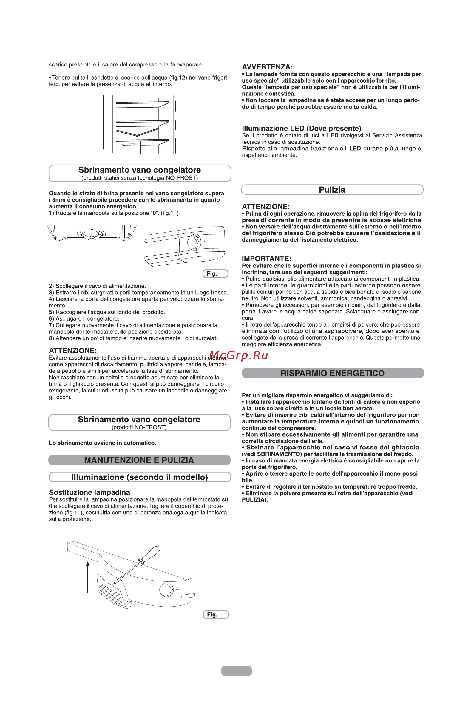 Candy CFU 190/1 E Инструкция по эксплуатации EN онлайн [16/163] 599274