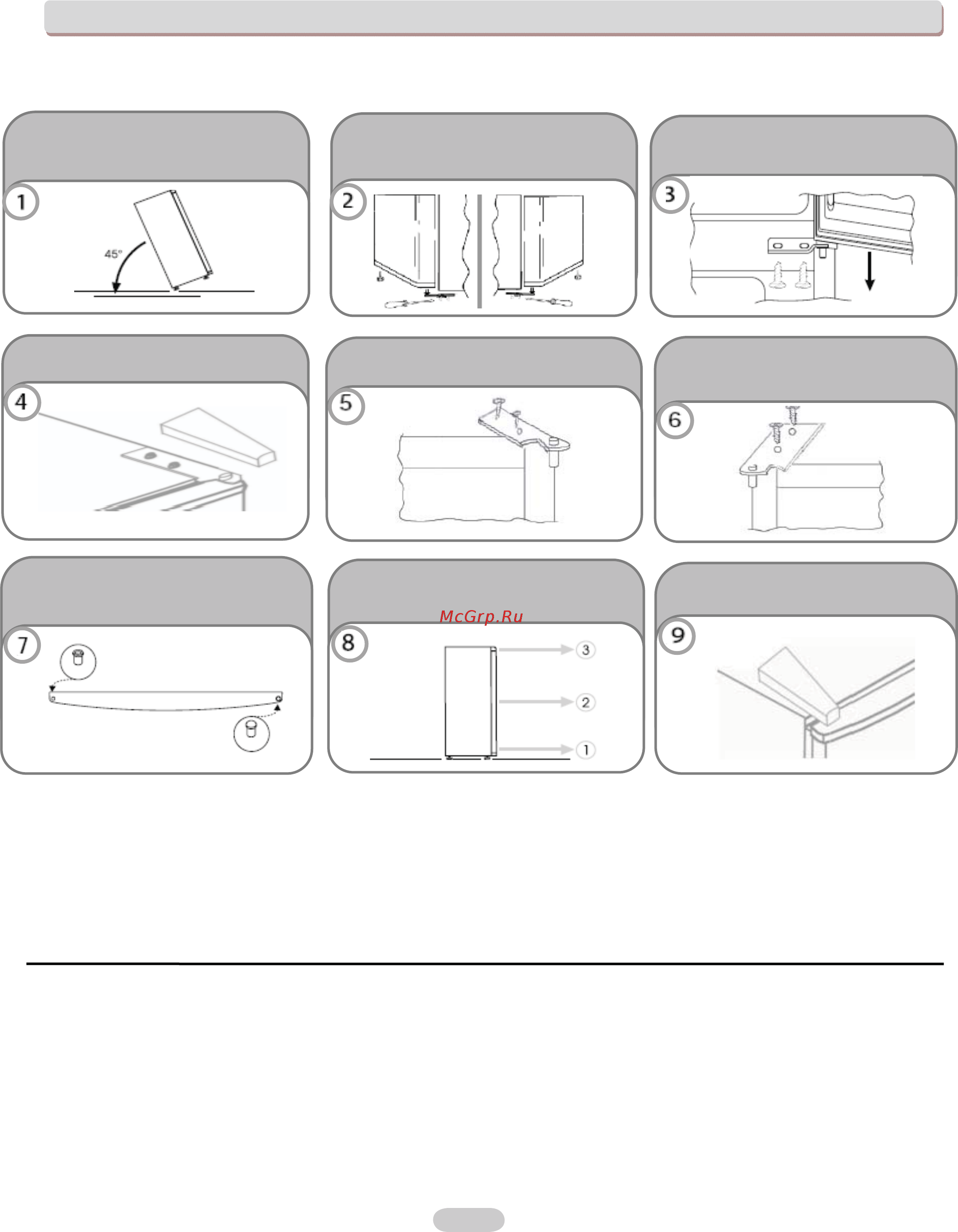 Candy CCDS 6172WH [9/165] Inversione del senso di apertura delle porte
