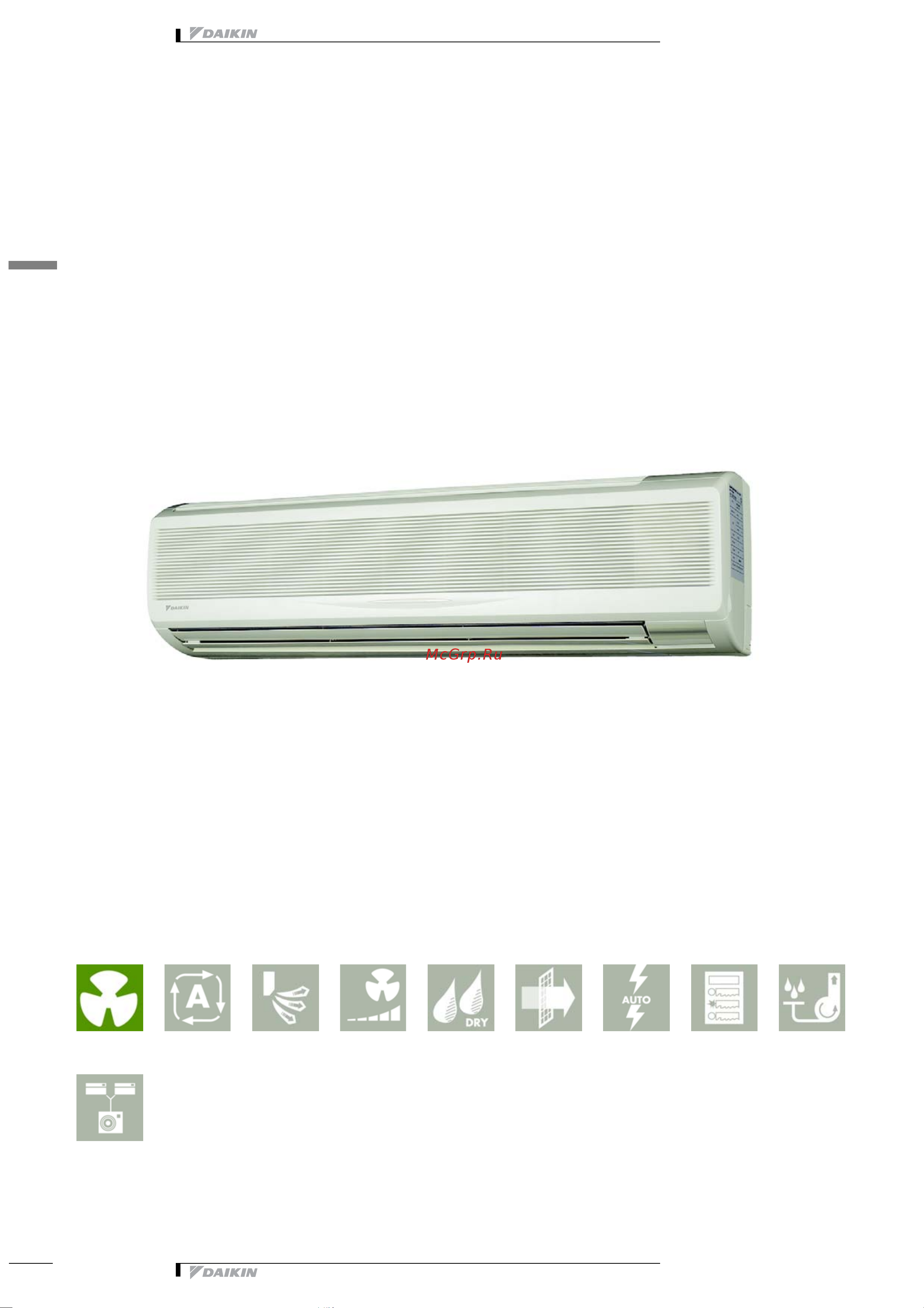 Daikin FAQ100BVV1B [3/18] Характеристики