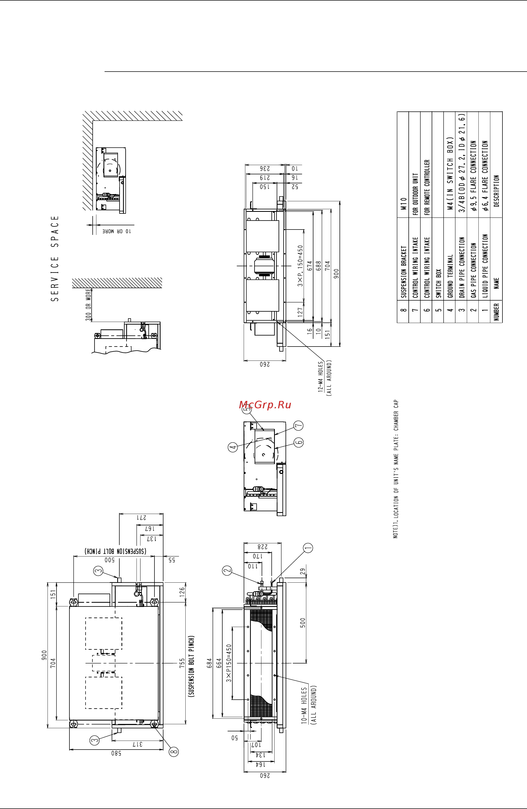 Daikin FDBG25AVE [12/50] Indoor unit