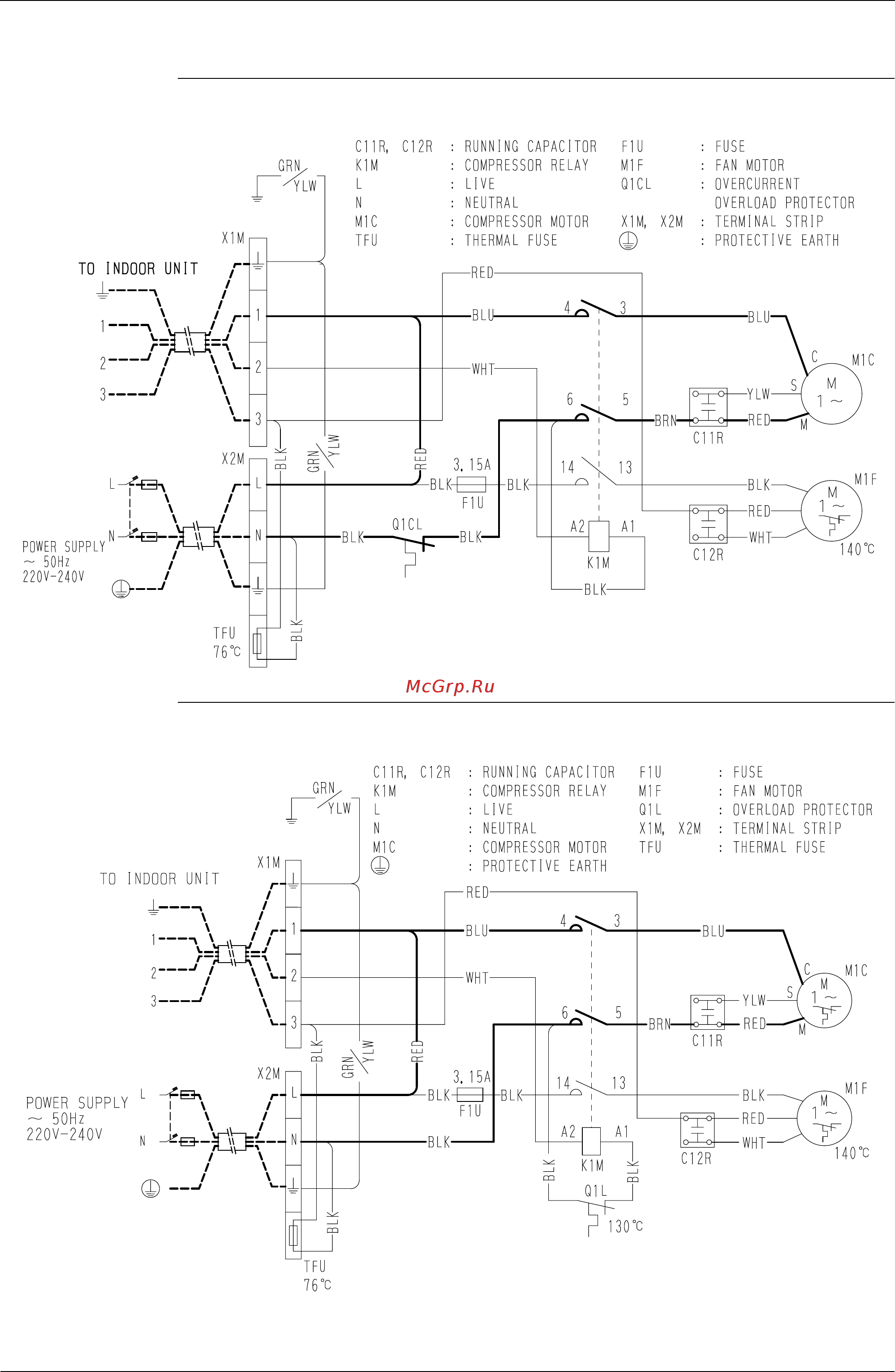 Daikin FDBG71AVE [25/50] Outdoor unit