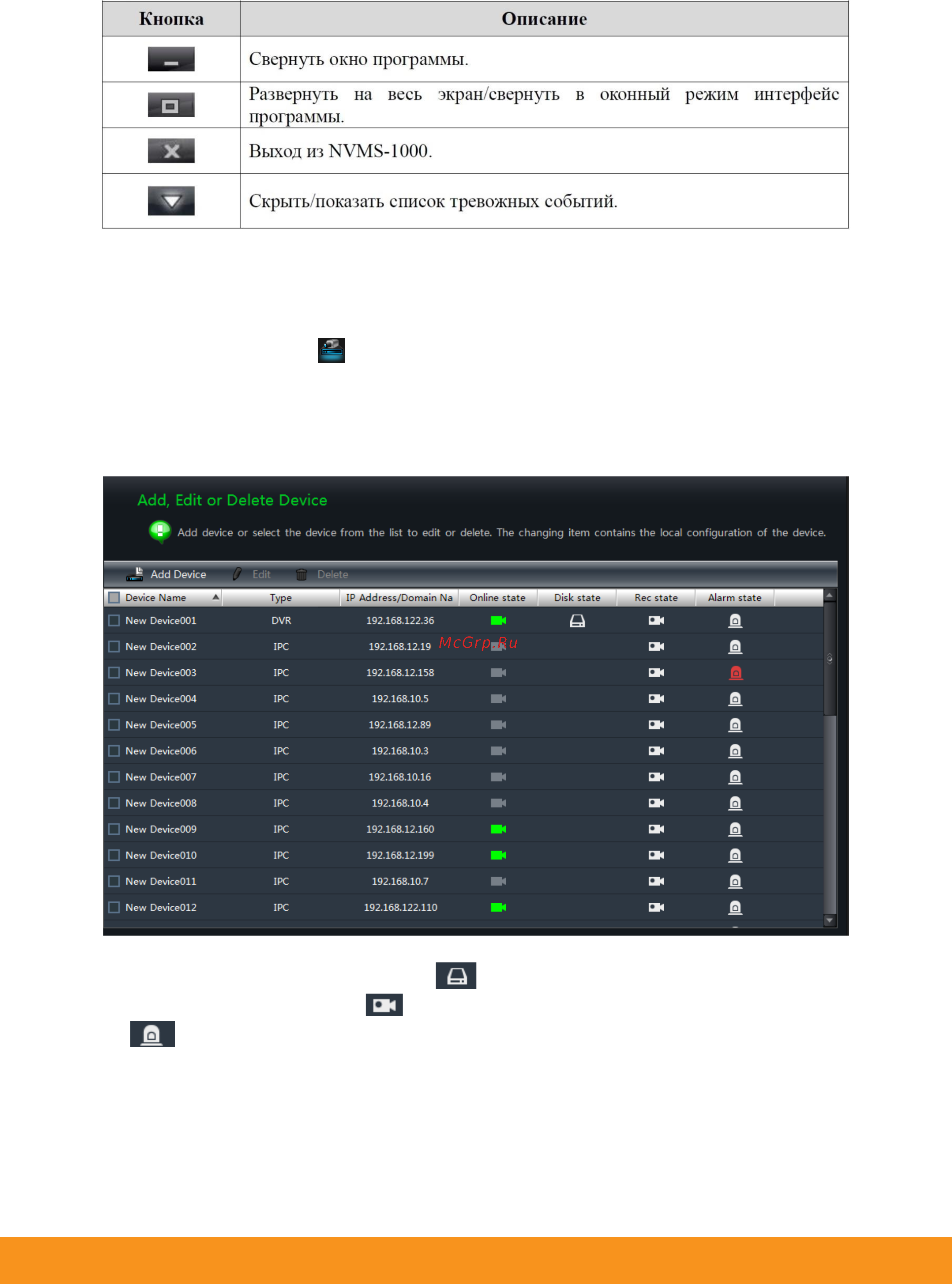 Satvision SVR-6812AH PRO (NVMS-9000) Инструкция по настройке NVMS_1000 онлайн [17/95] 592941