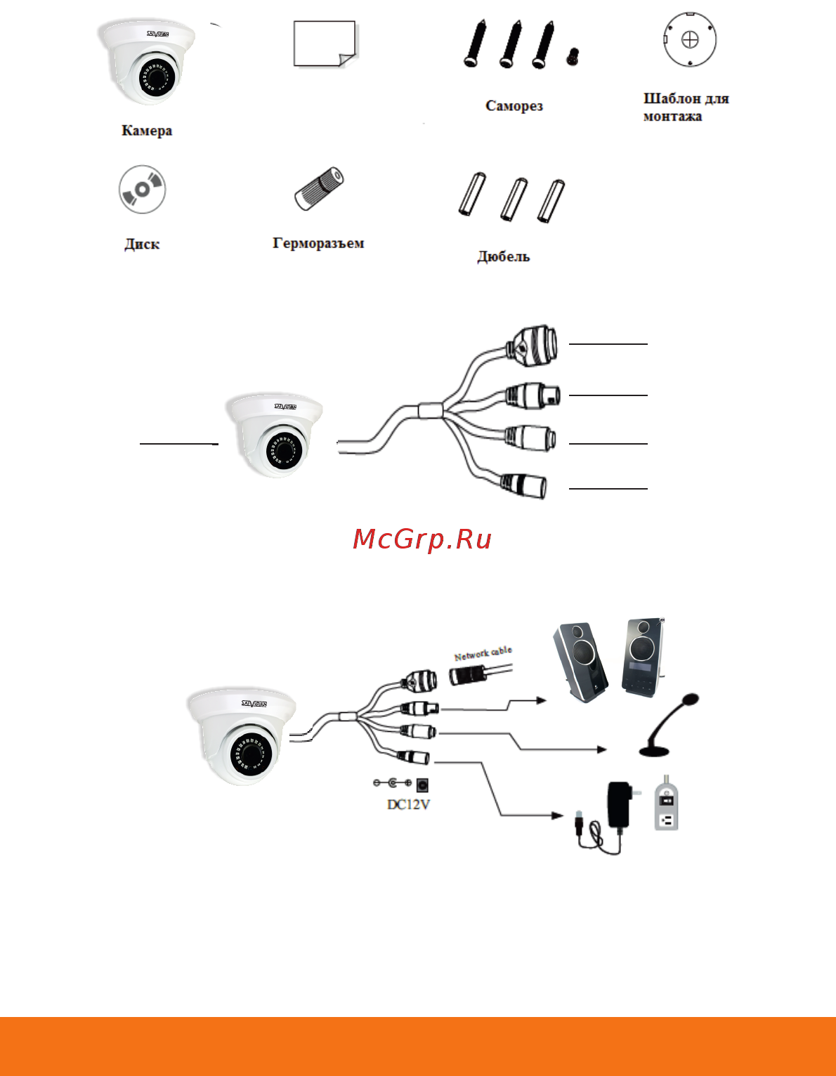 Satvision SVI-D223 2Мп 2.8мм [4/16] Комплектация
