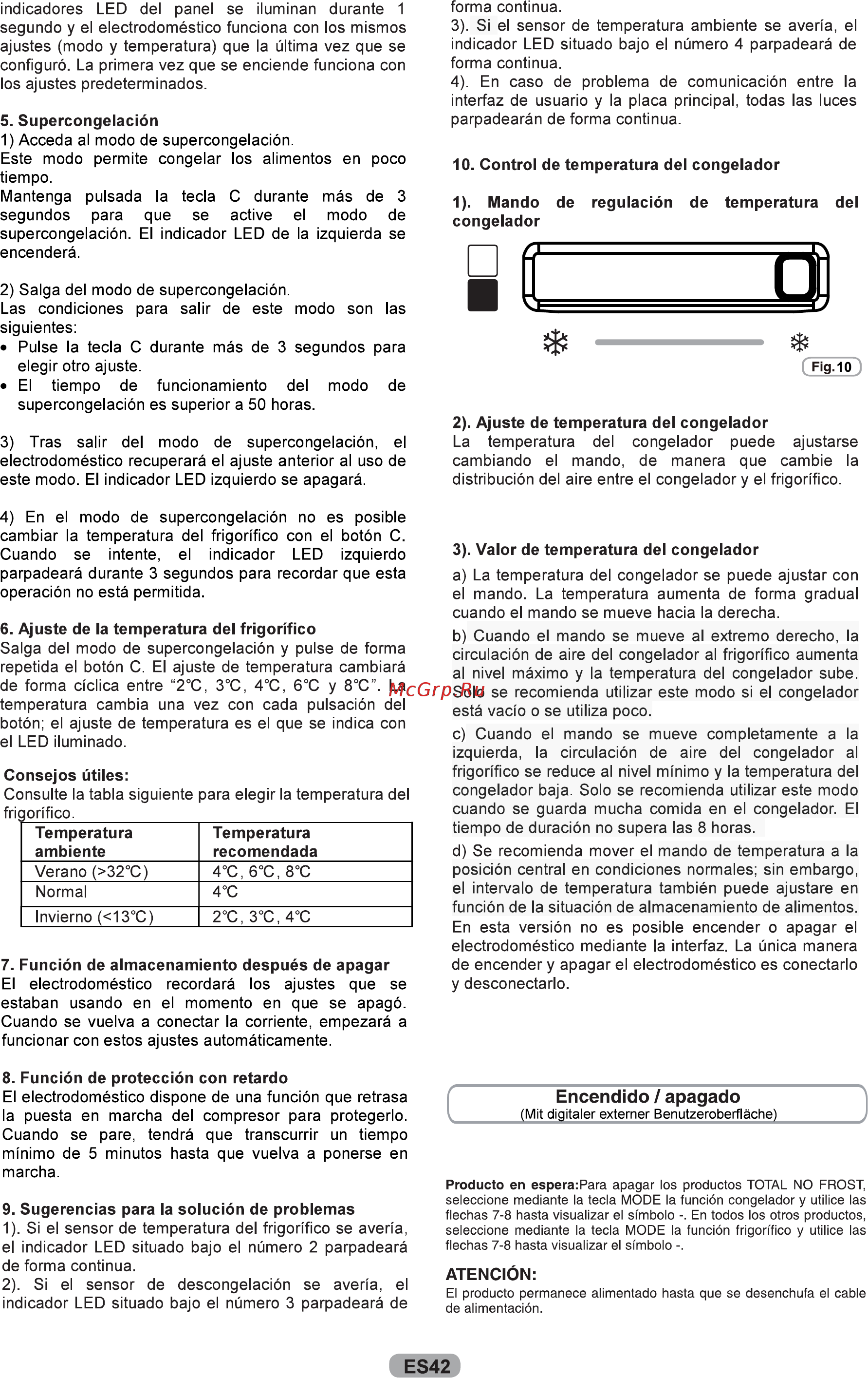 Candy CCS 5172WN Инструкция по эксплуатации онлайн [46/55] 593016