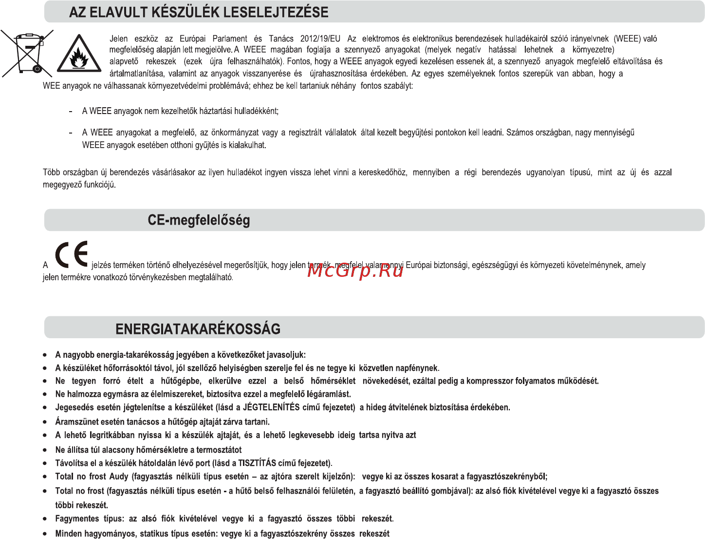 Candy CCTOS 482WHN Инструкция по эксплуатации онлайн [41/163] 593025