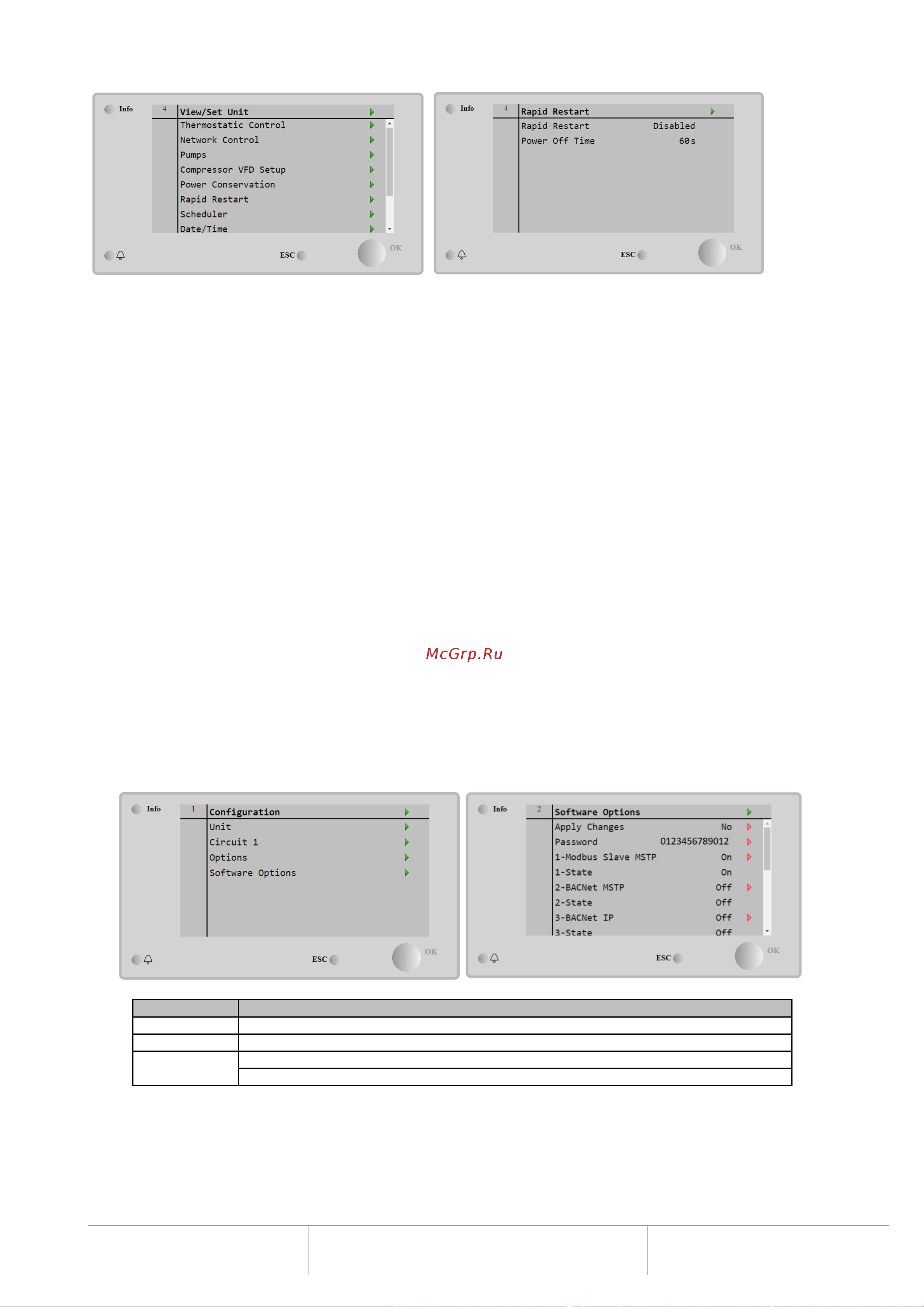 Daikin EWAHC14TZXSC2 [30/58] Опции по только для microtech 4