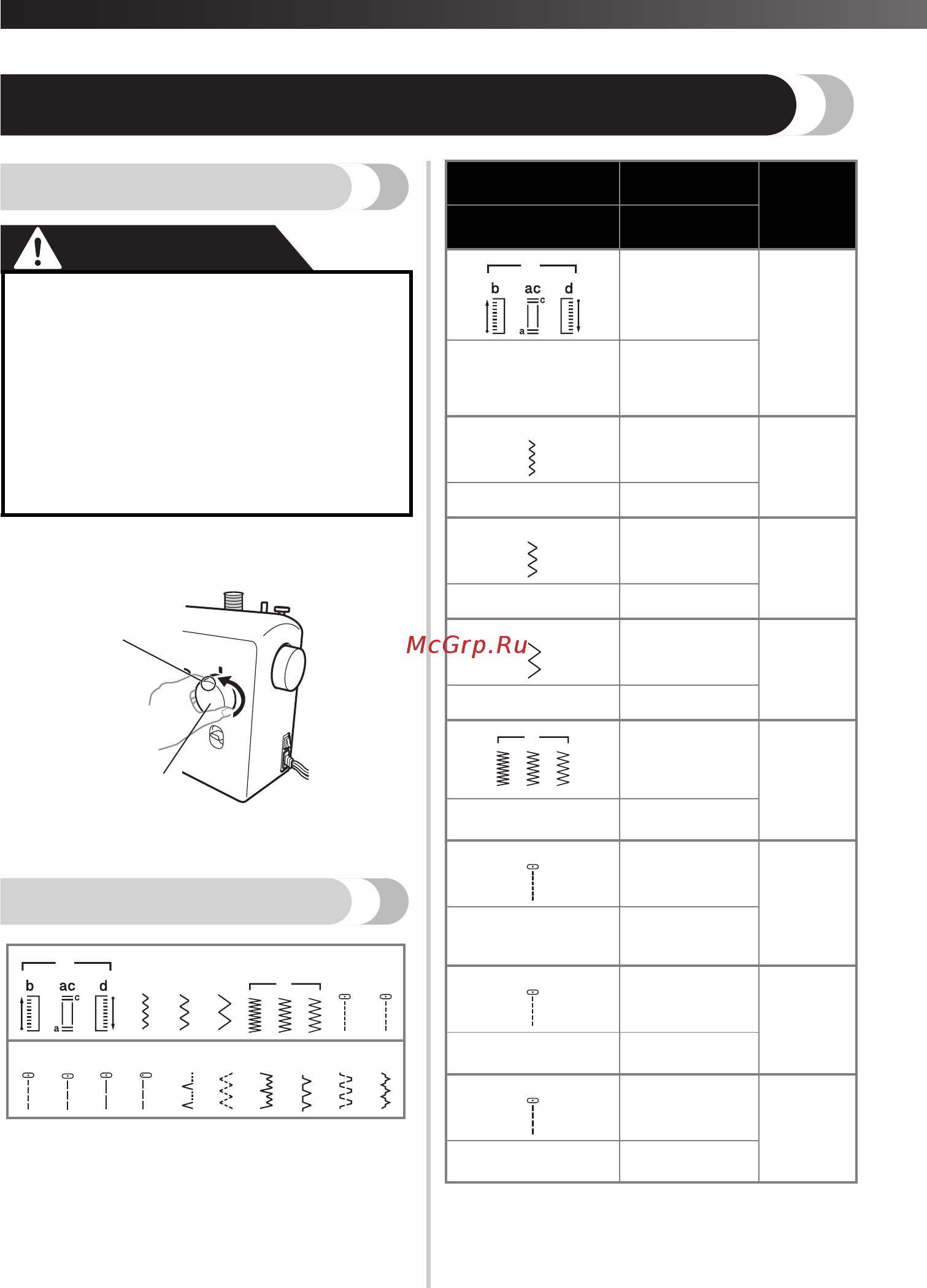 Brother X 10 [12/48] Рисунки и названия строчек