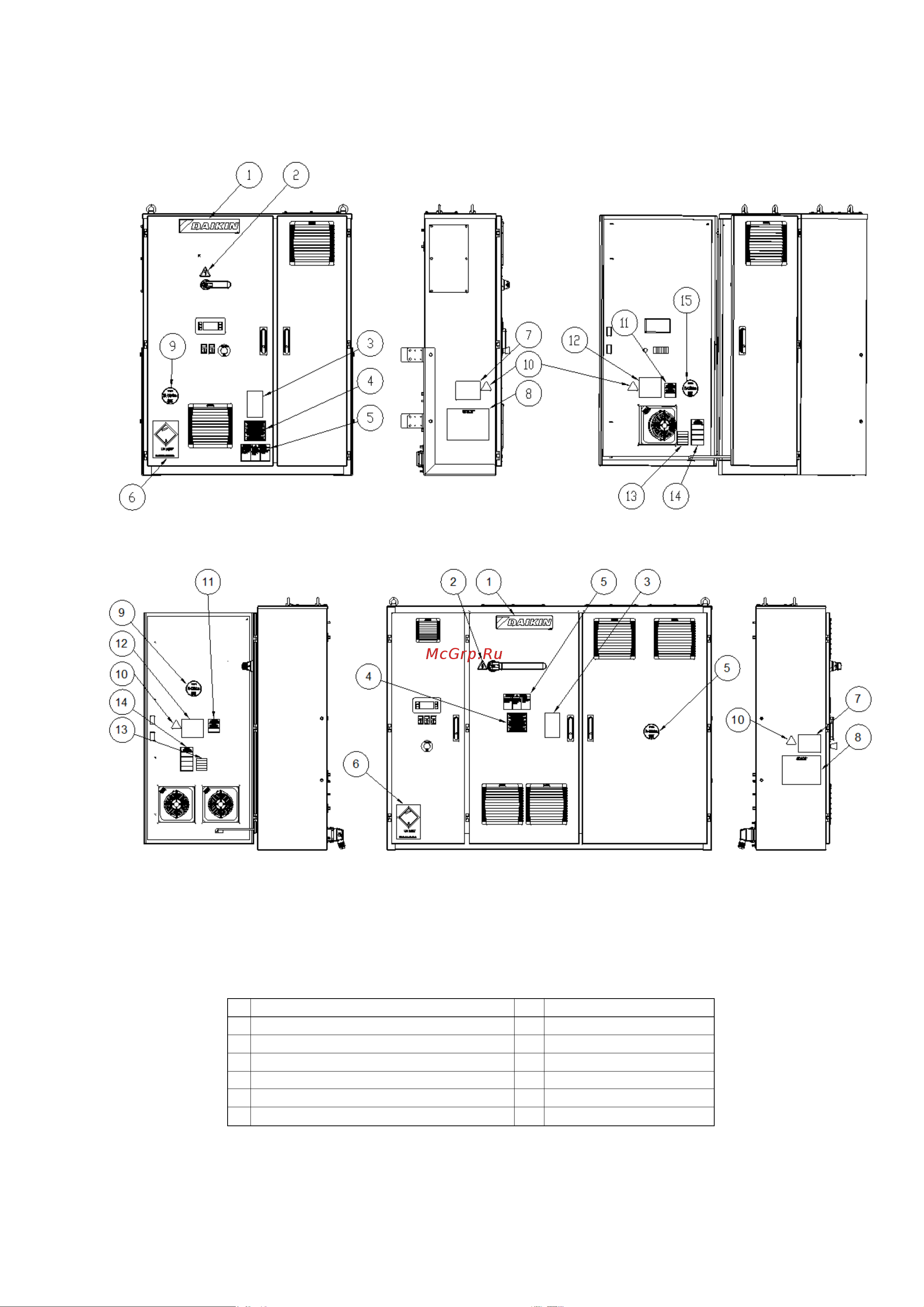 Daikin EWWSC17VZPSA2 Инструкция по монтажу онлайн [7/50] 593420